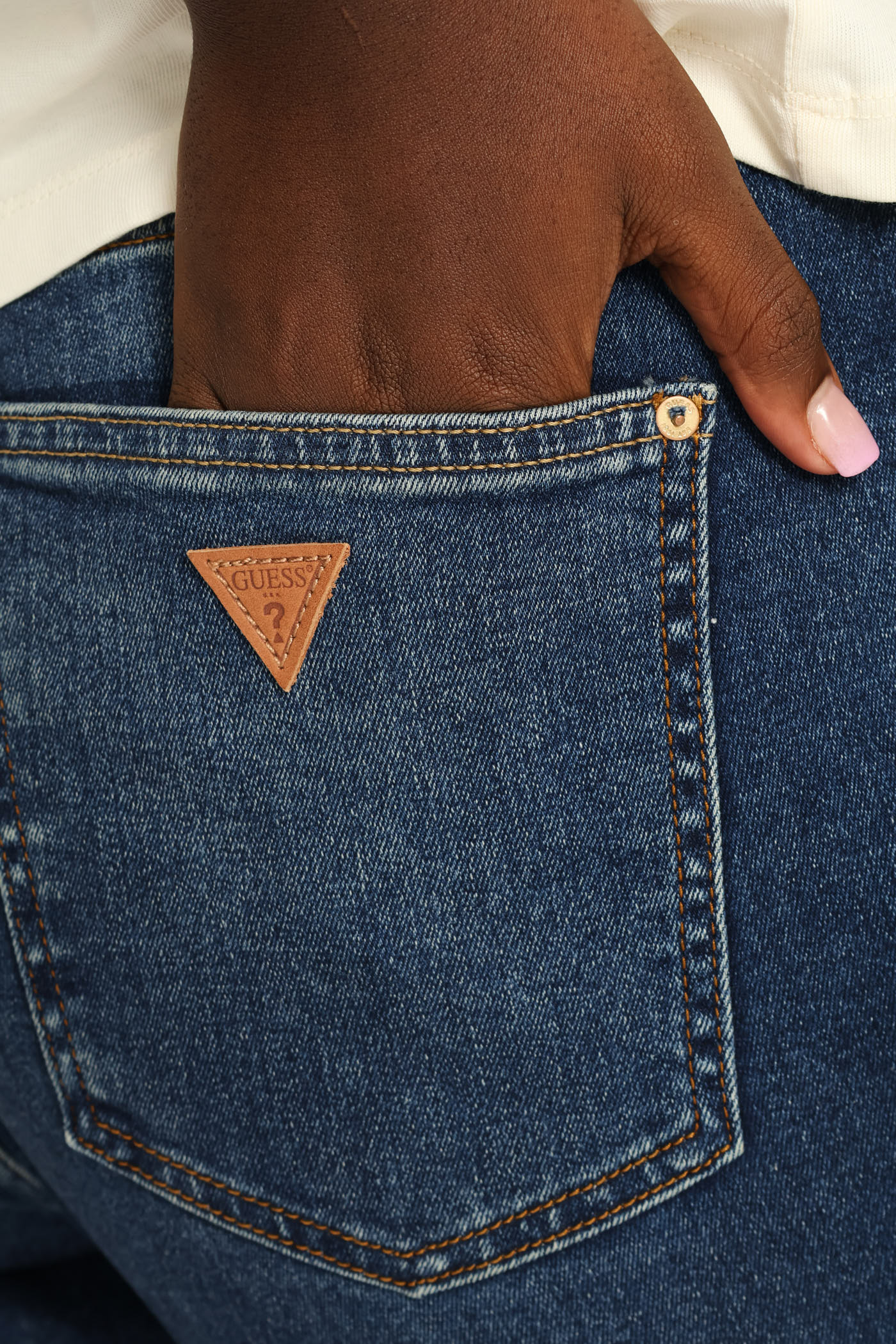 Eco Dark Wash Sexy Flare Jean - Image 6