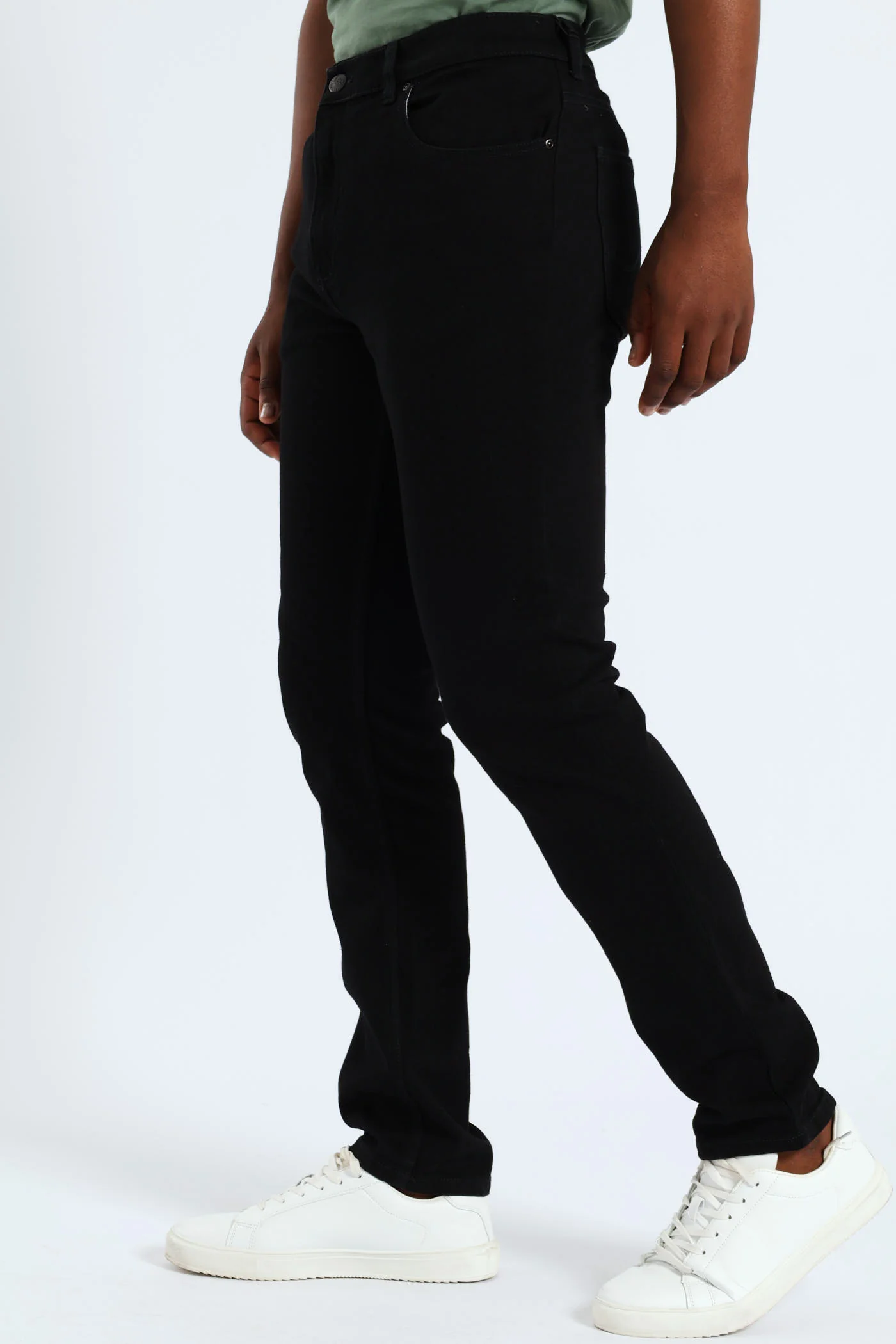 Eddie Regular Tapered Leg Denim - Black - Image 11