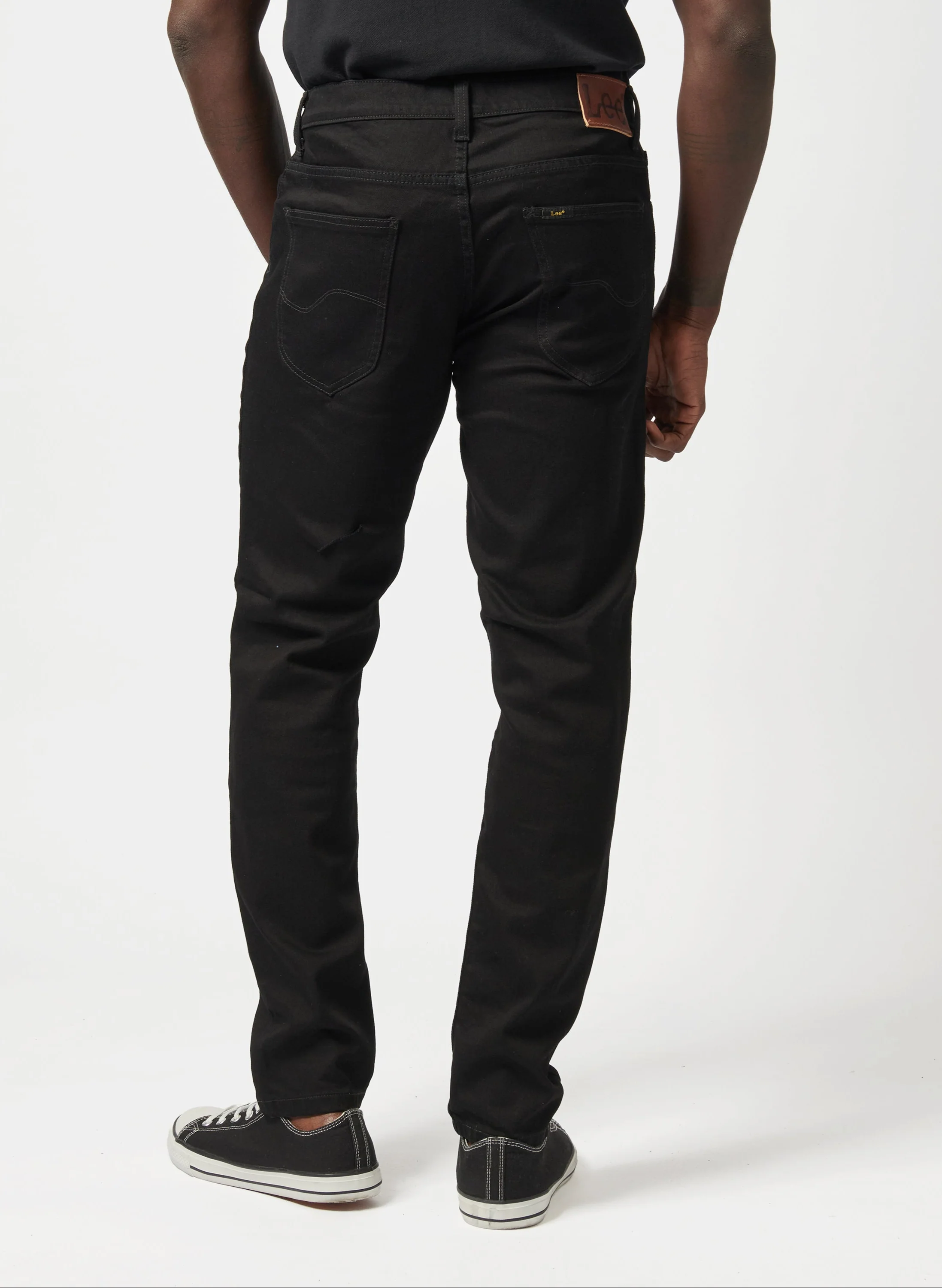Eddie Regular Tapered Leg Denim - Black - Image 2