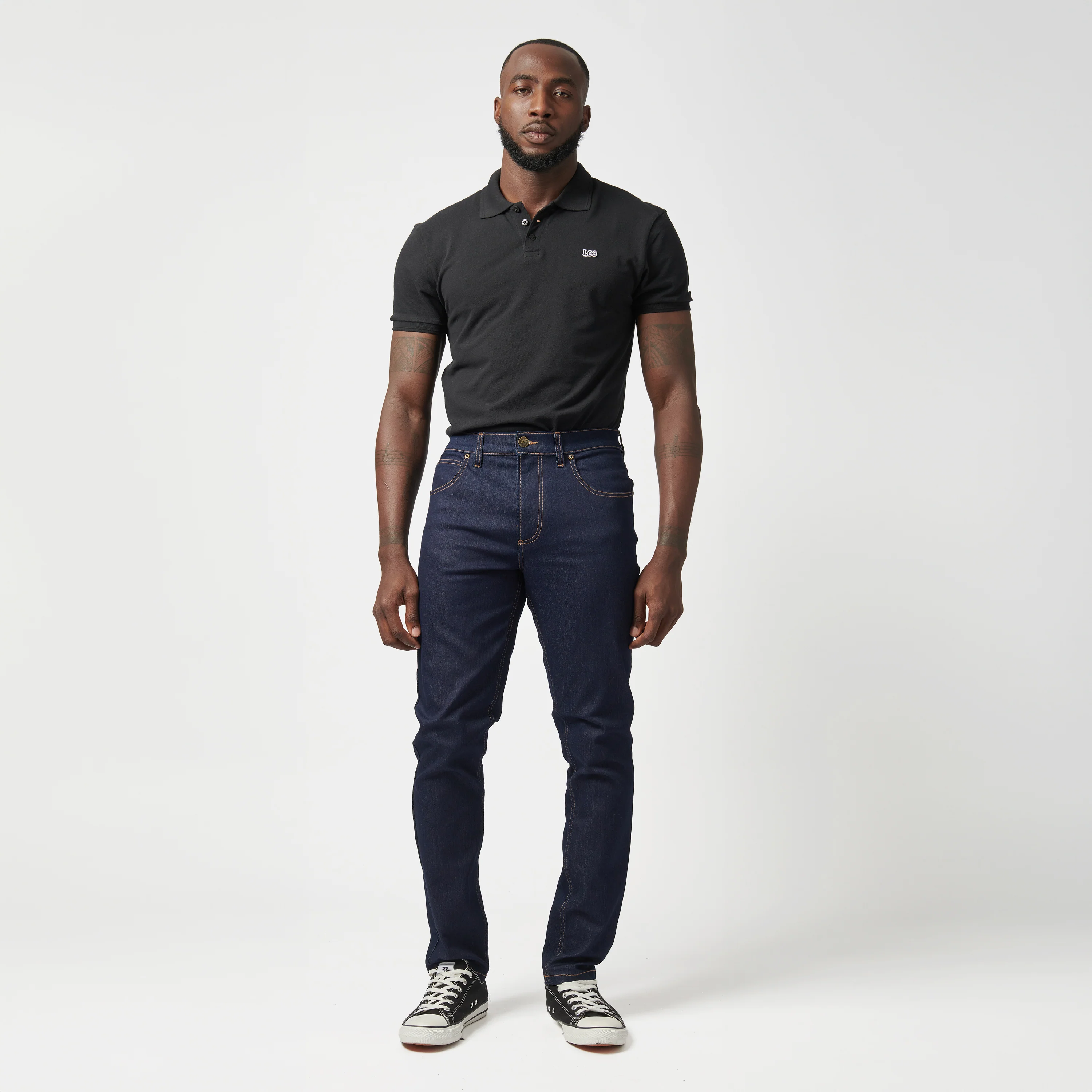 Eddie Regular Tapered Leg Denim - Indigo - Image 3