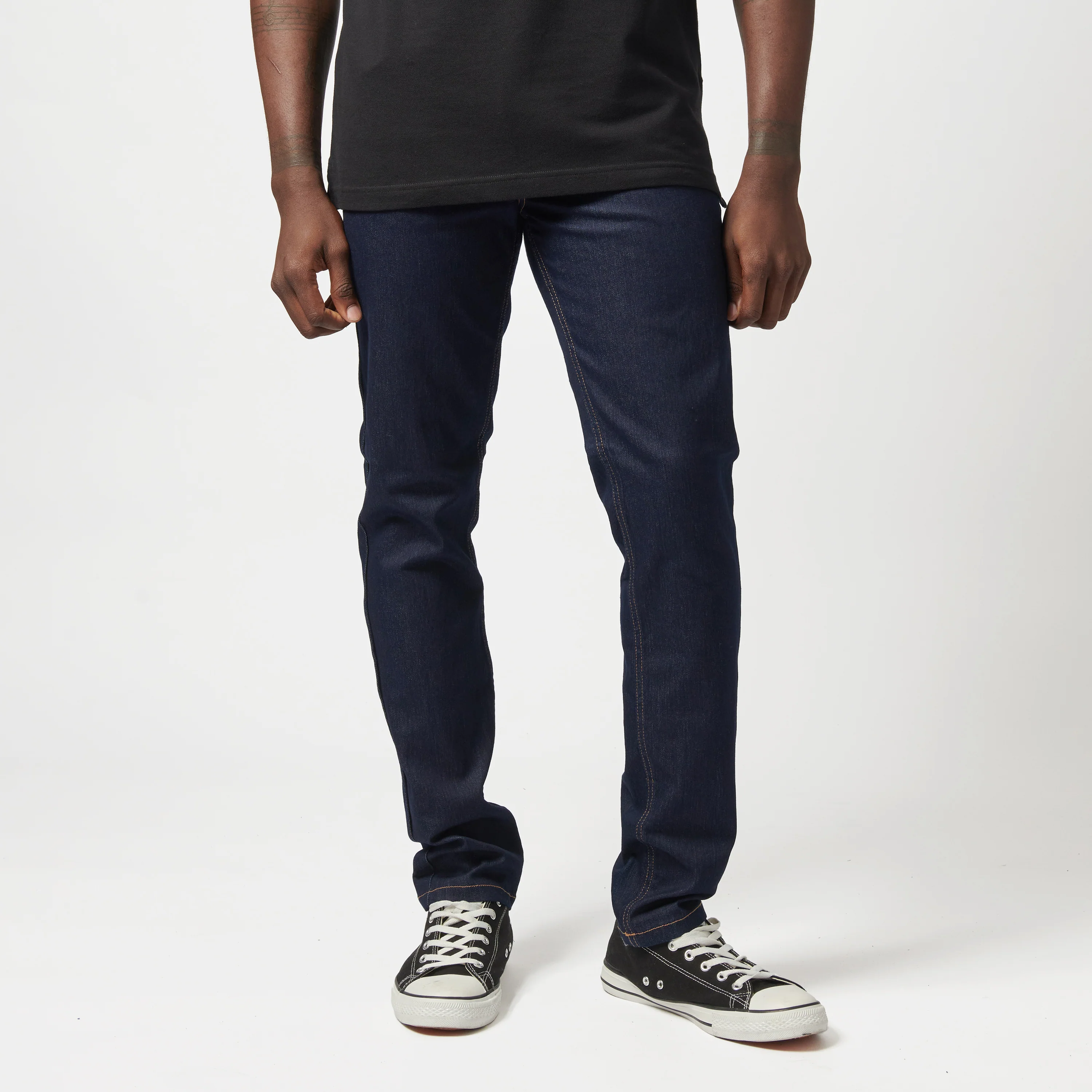 Eddie Regular Tapered Leg Denim - Indigo - Image 6