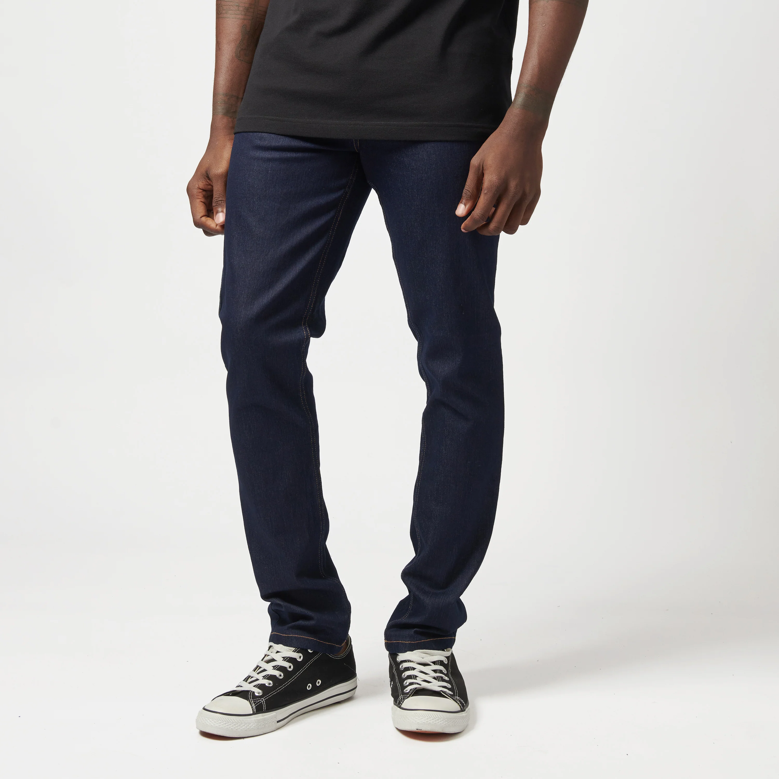 Eddie Regular Tapered Leg Denim - Indigo - Image 7