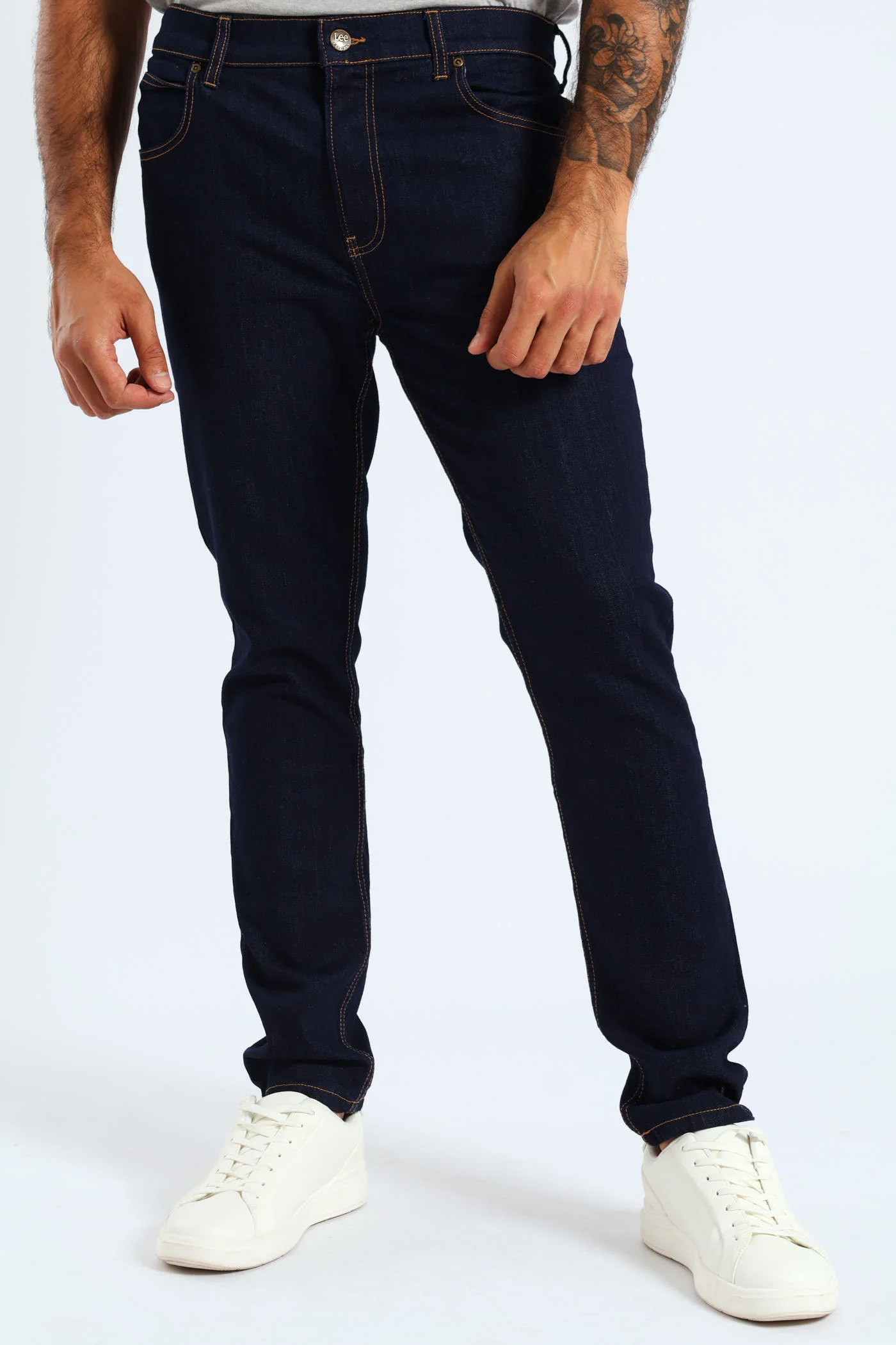 Eddie Regular Tapered Leg Denim - Indigo - Image 8