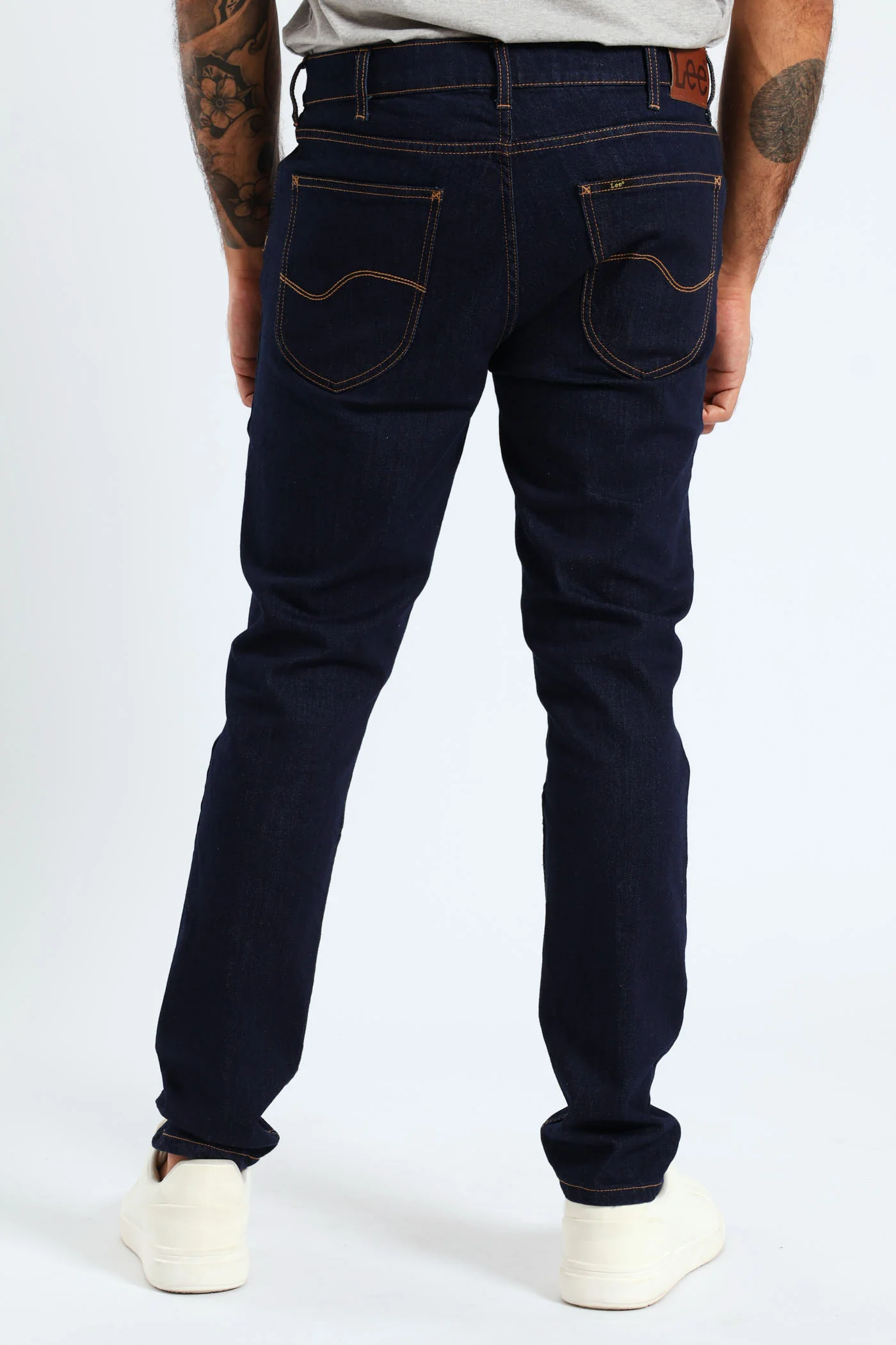 Eddie Regular Tapered Leg Denim - Indigo - Image 9