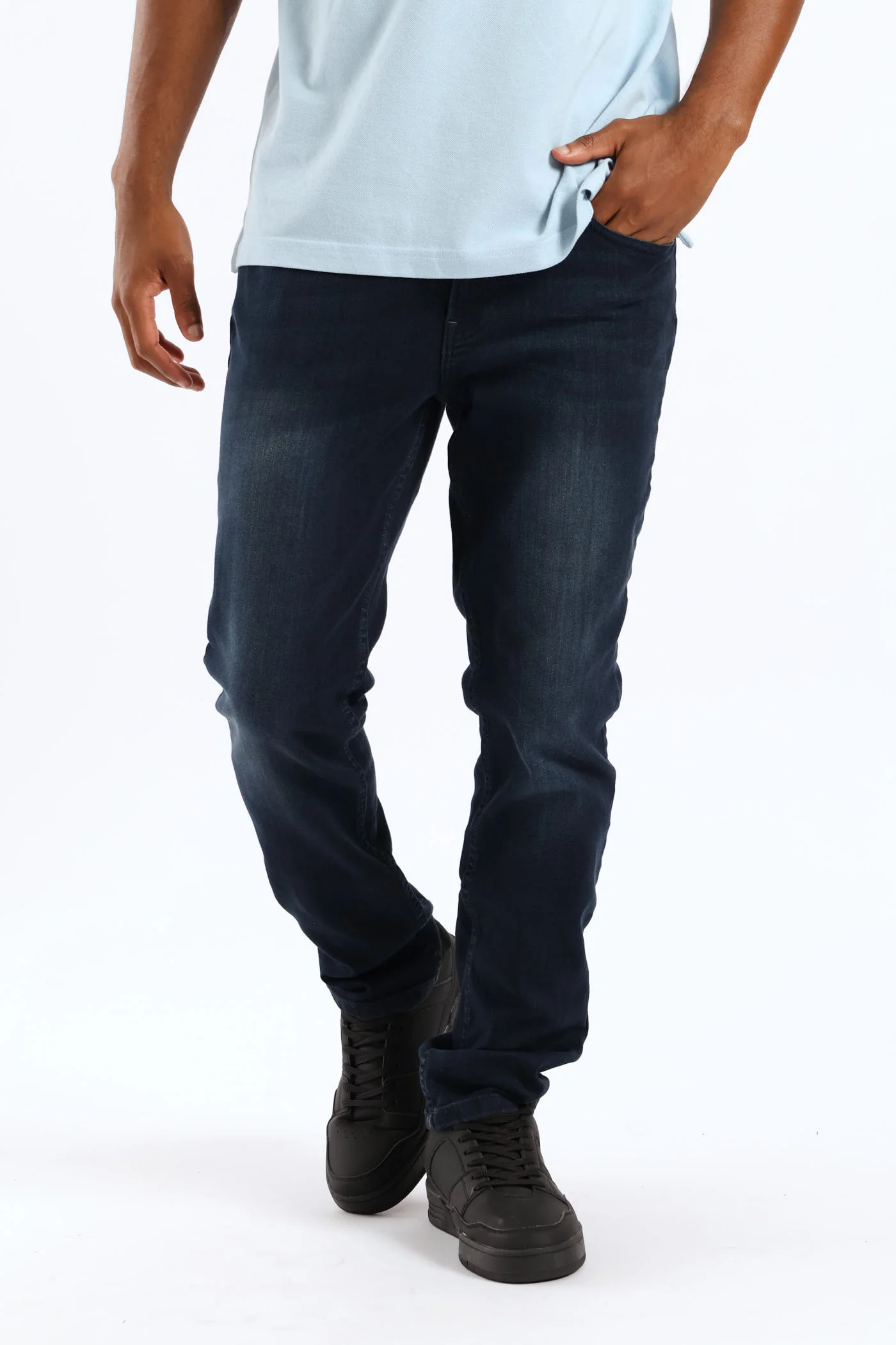 Eddie Tapered Denim - Dark Indigo - Image 2