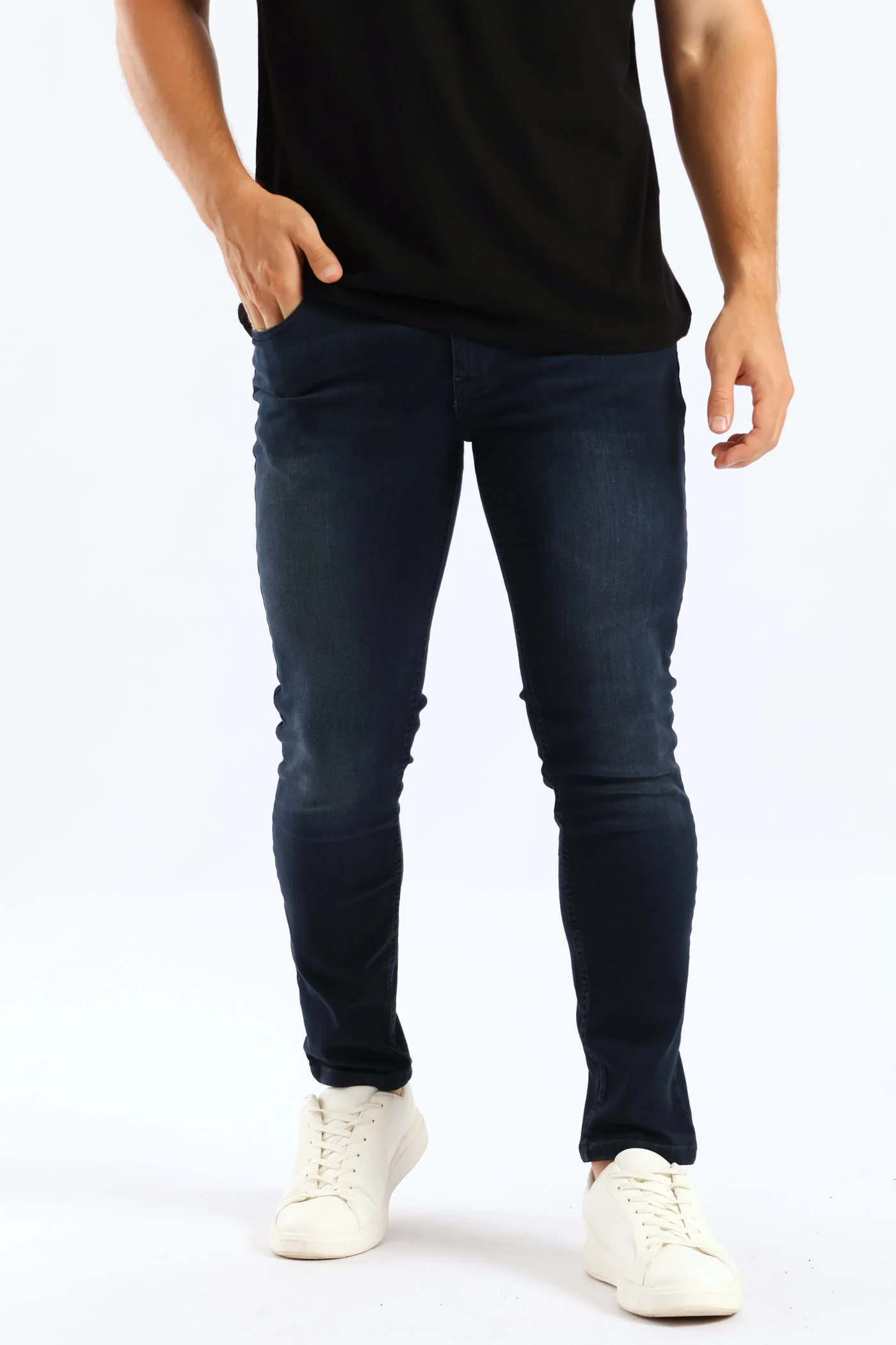 Eddie Tapered Denim - Dark Indigo - Image 7