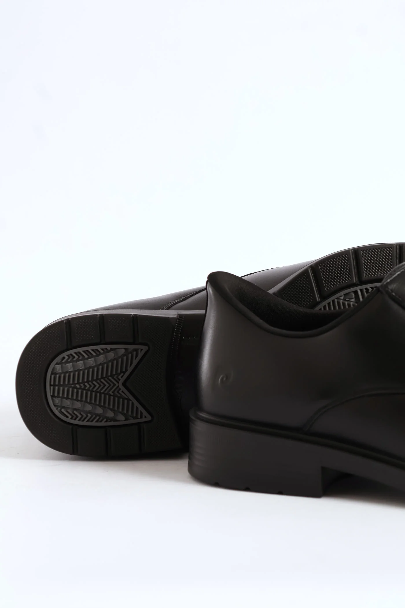 Eezy Fit Plain Toe Derby Shoe - Black - Image 3