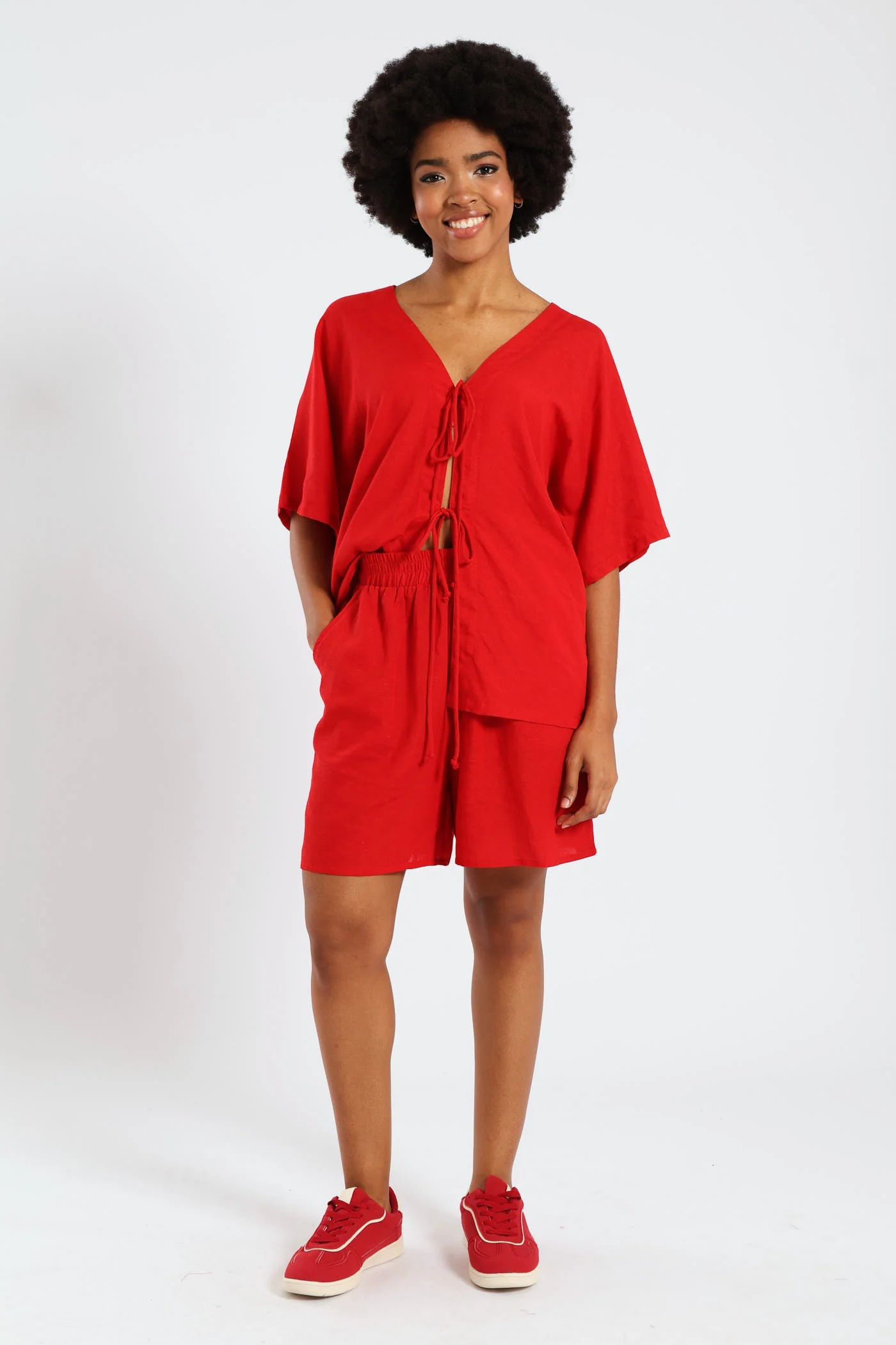 Elastic Short - Red - Image 2