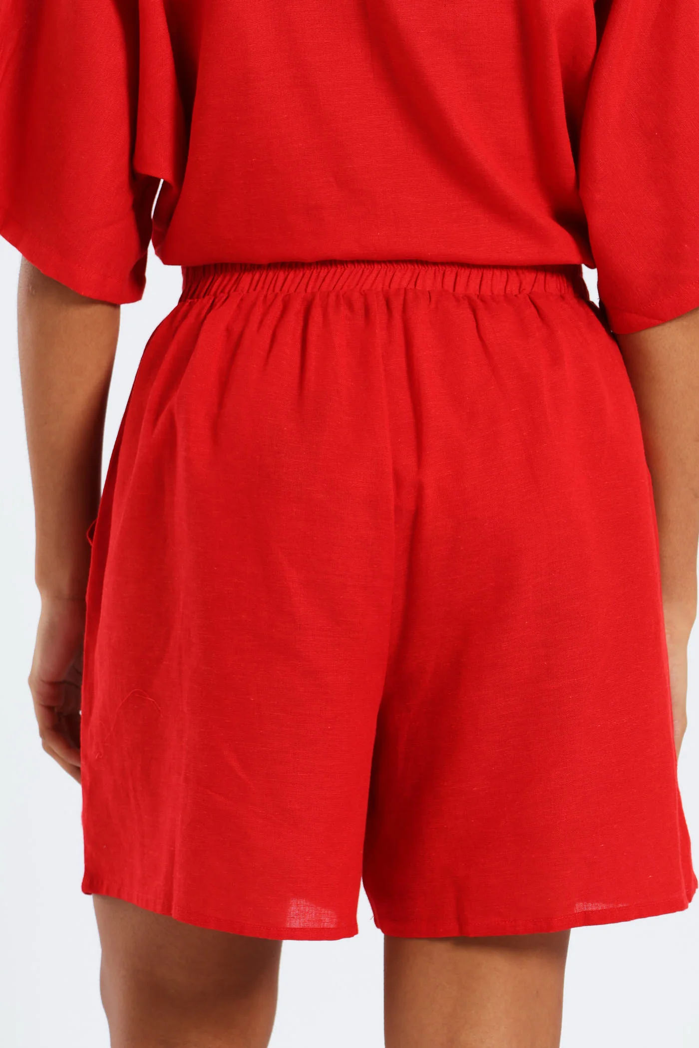 Elastic Short - Red - Image 4