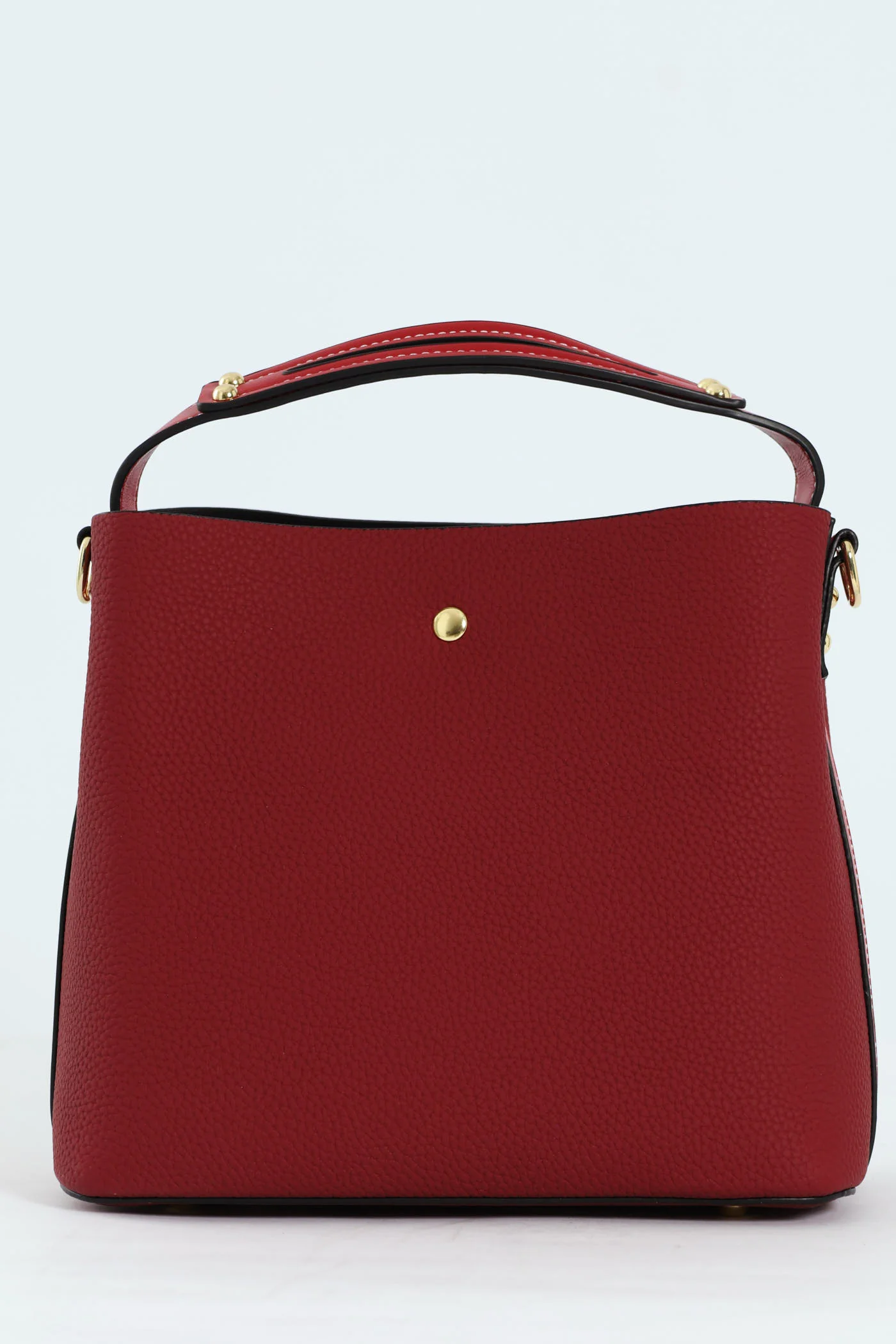 Elexi-Zip Front Bag - Burgundy - Image 4