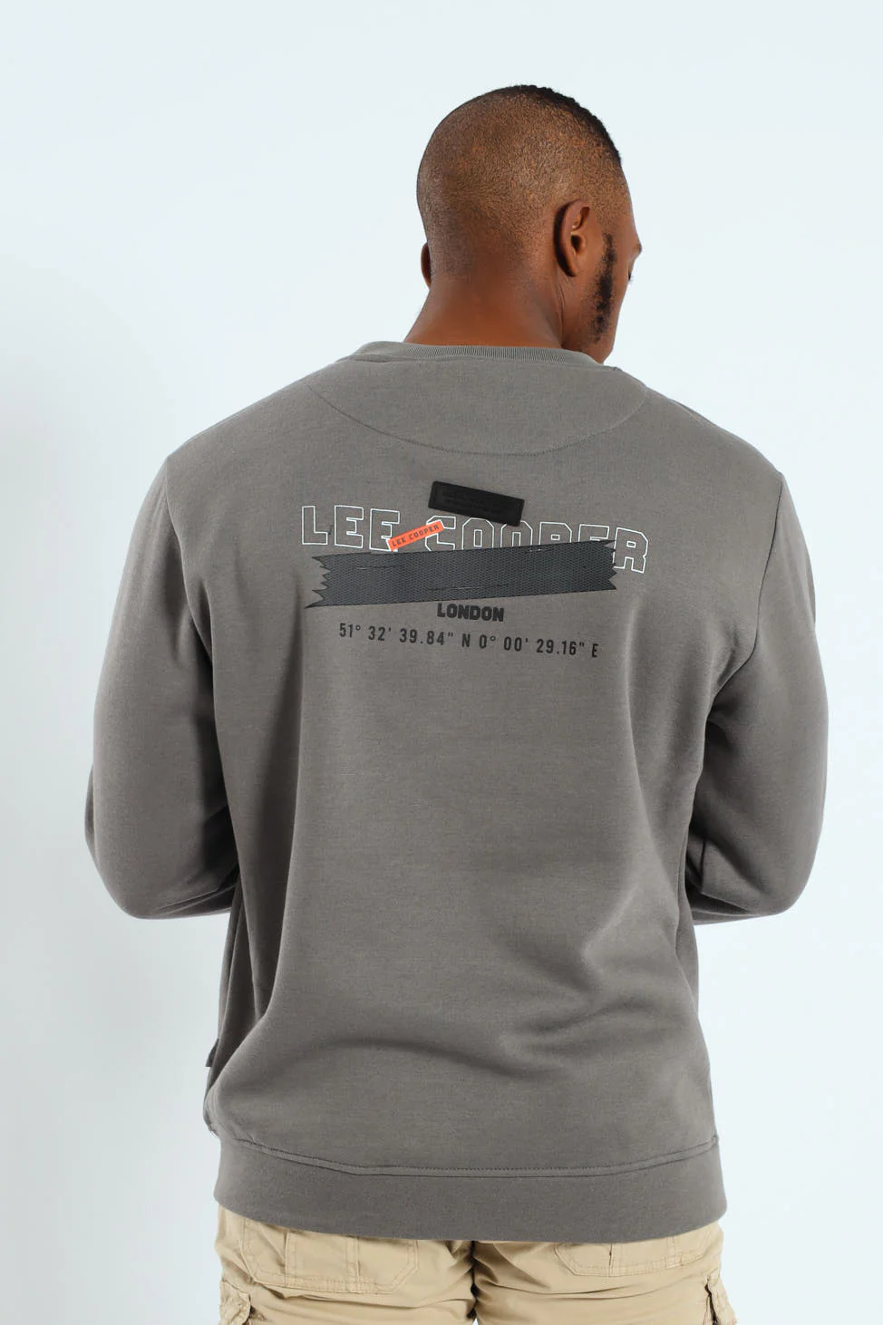 Elio Multi Print Sweatshirt - Dark Grey - Image 2