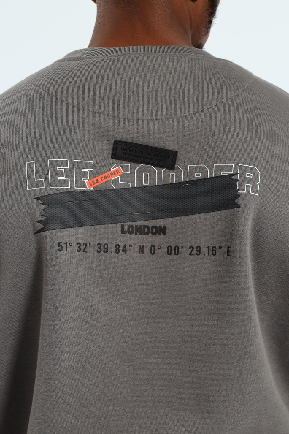 Elio Multi Print Sweatshirt - Dark Grey - Image 5