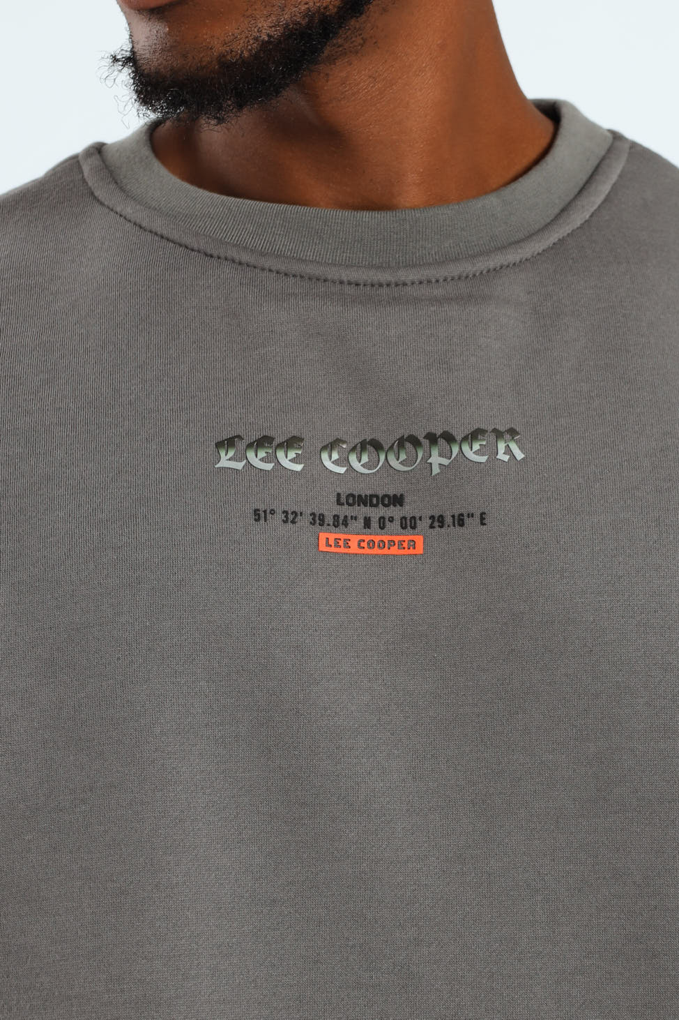 Elio Multi Print Sweatshirt - Dark Grey - Image 6
