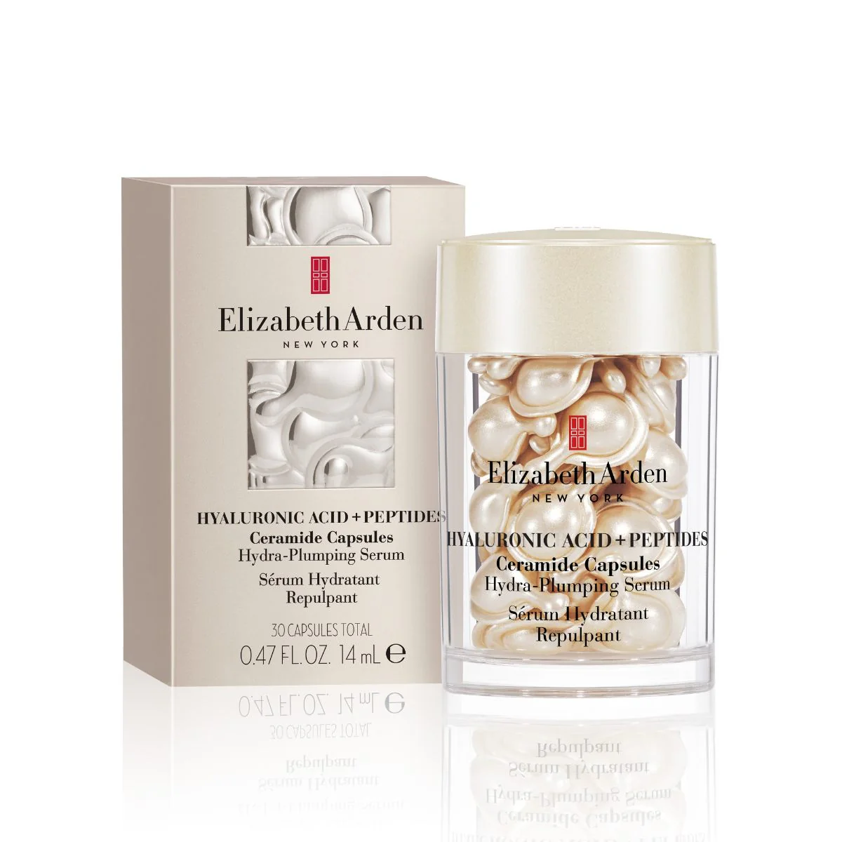 Hyaluronic Acid Ceramide Capsules Hydra-Plumping Serum (30pc capsules total), 14ml - Image 3