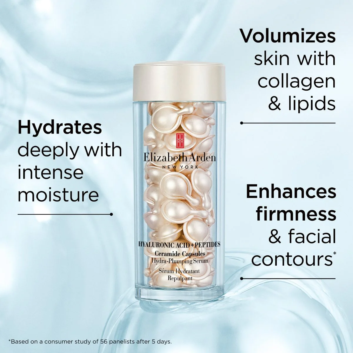 Hyaluronic Acid Ceramide Capsules Hydra-Plumping Serum (30pc capsules total), 14ml - Image 4