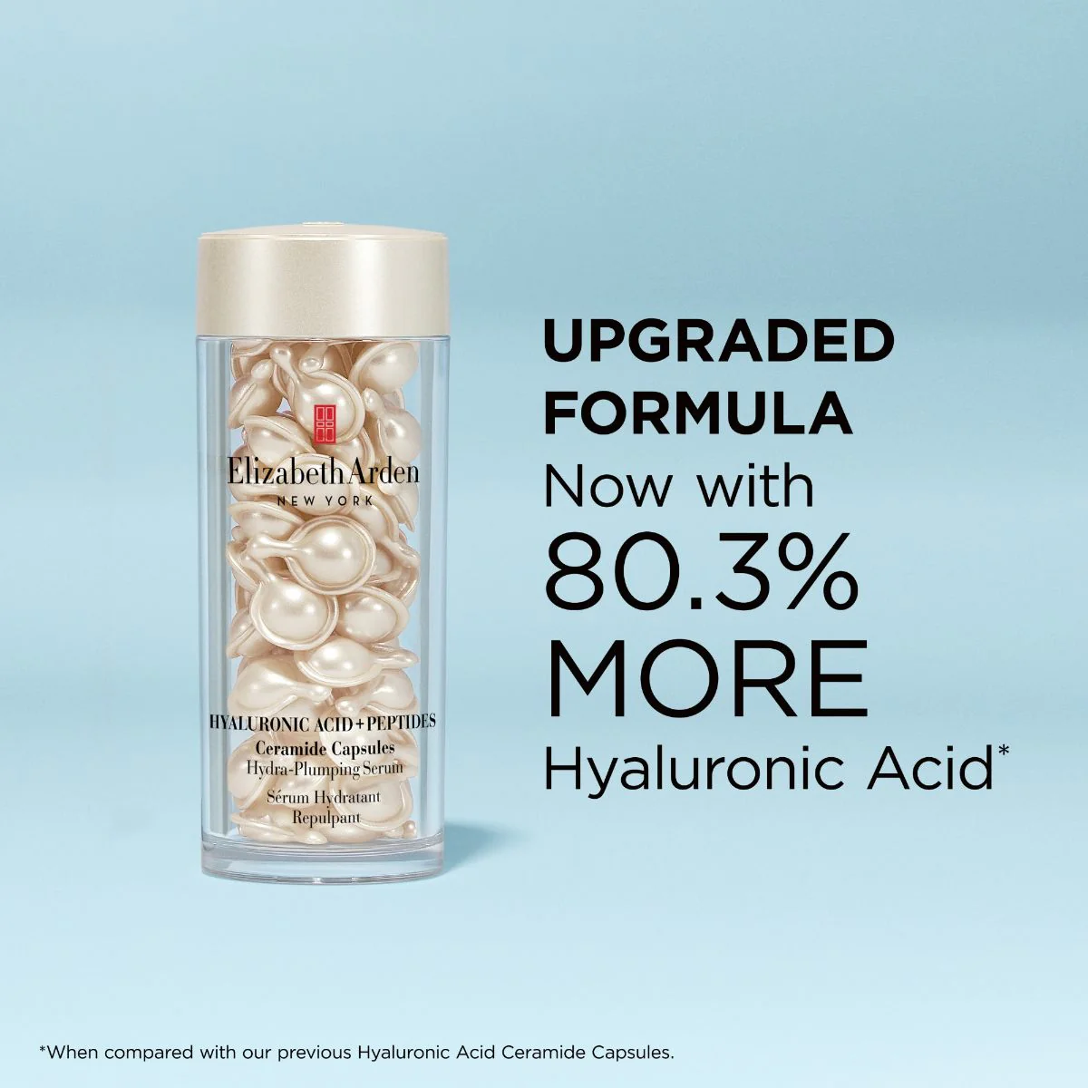 Hyaluronic Acid Ceramide Capsules Hydra-Plumping Serum, (90pc capsules total), 42ml - Image 4