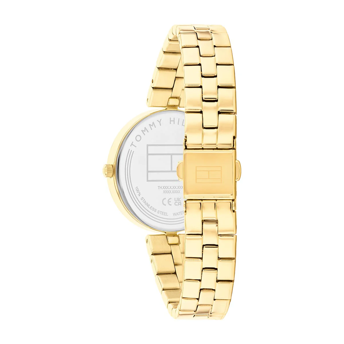 Ella Gold Case Grey Dial Watch - Gold - Image 3