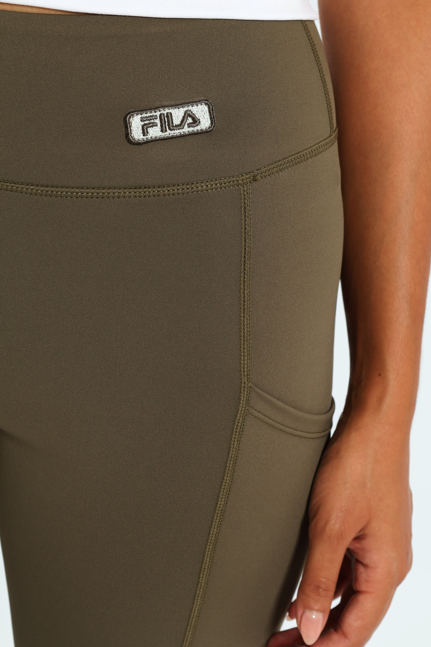 Ember Leggings - Olive - Image 2
