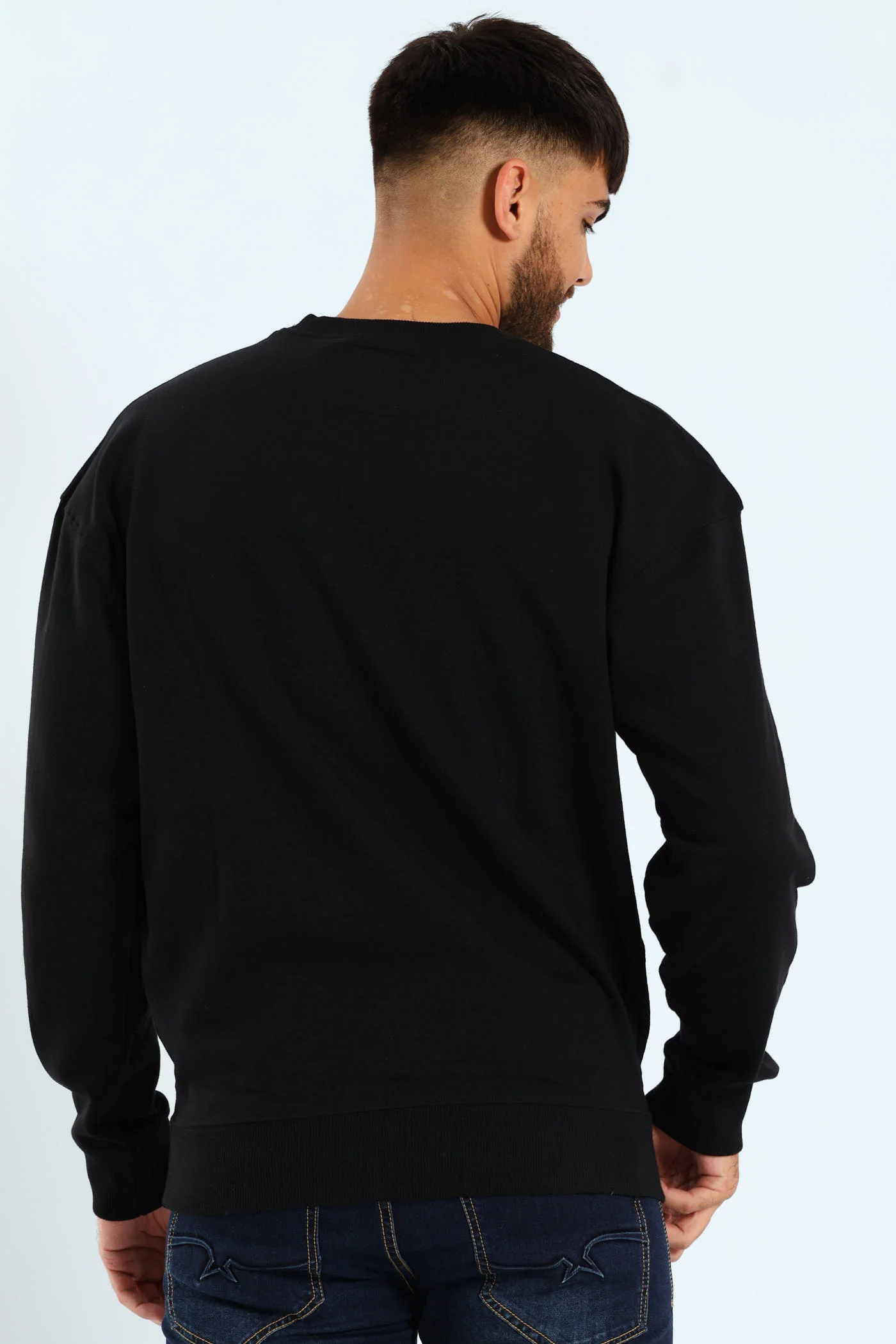 Emblem Crew Top - Black - Image 5