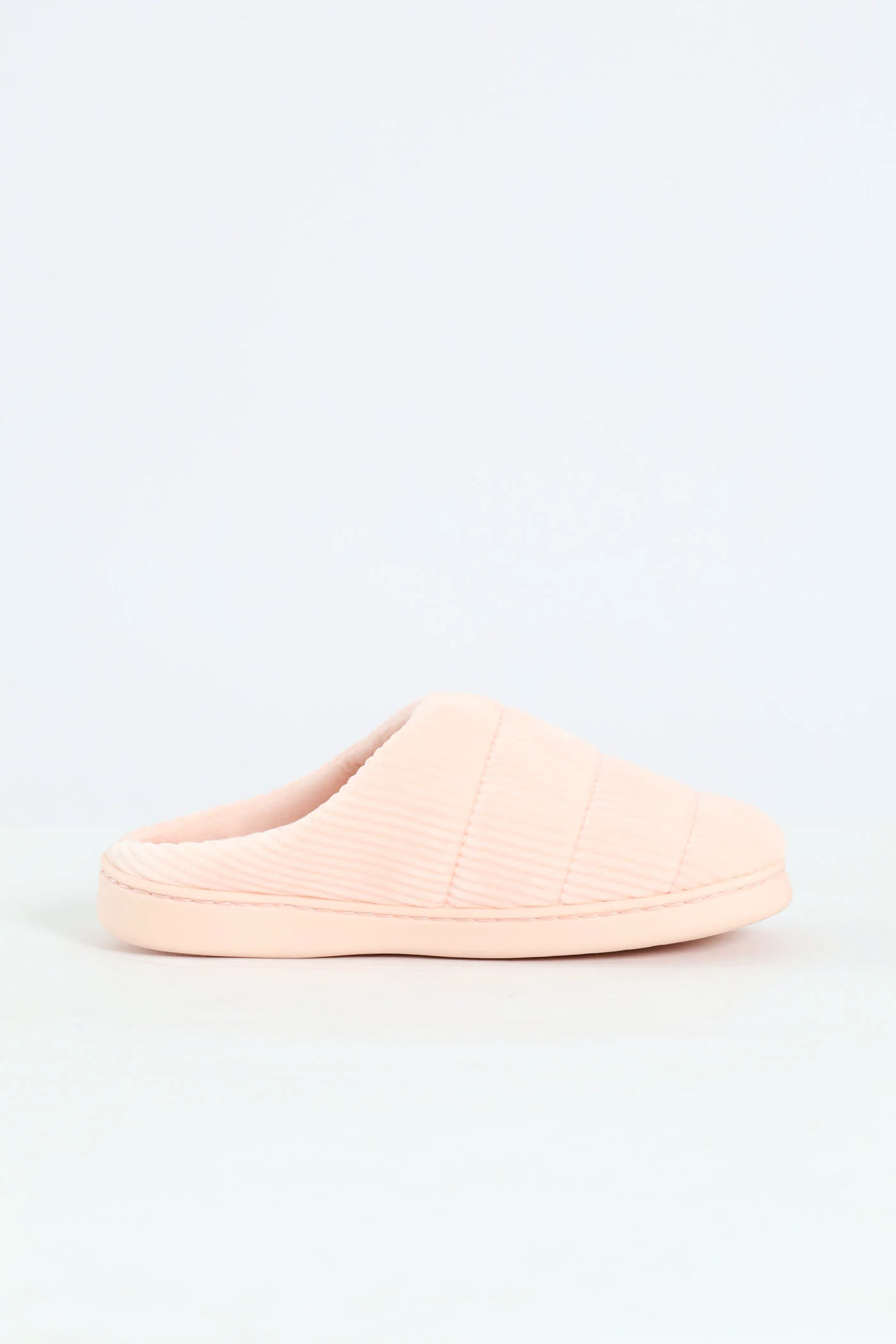 Embossed Closed Toe Slipper - Candy Floss - Image 3