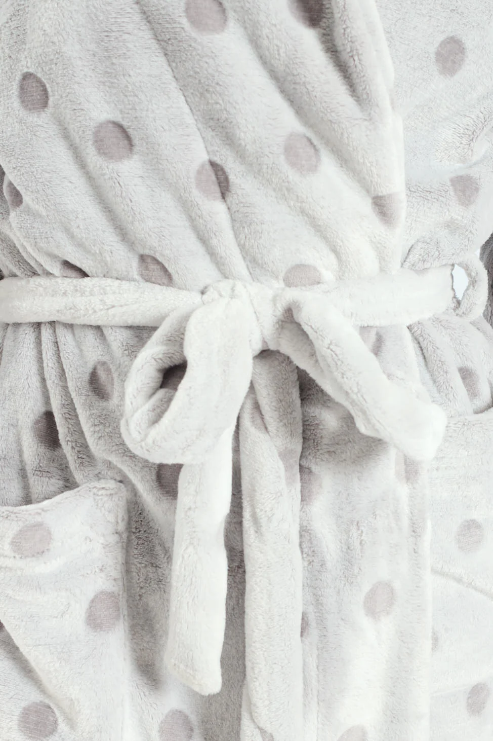 Embossed Gown - Grey - Image 2
