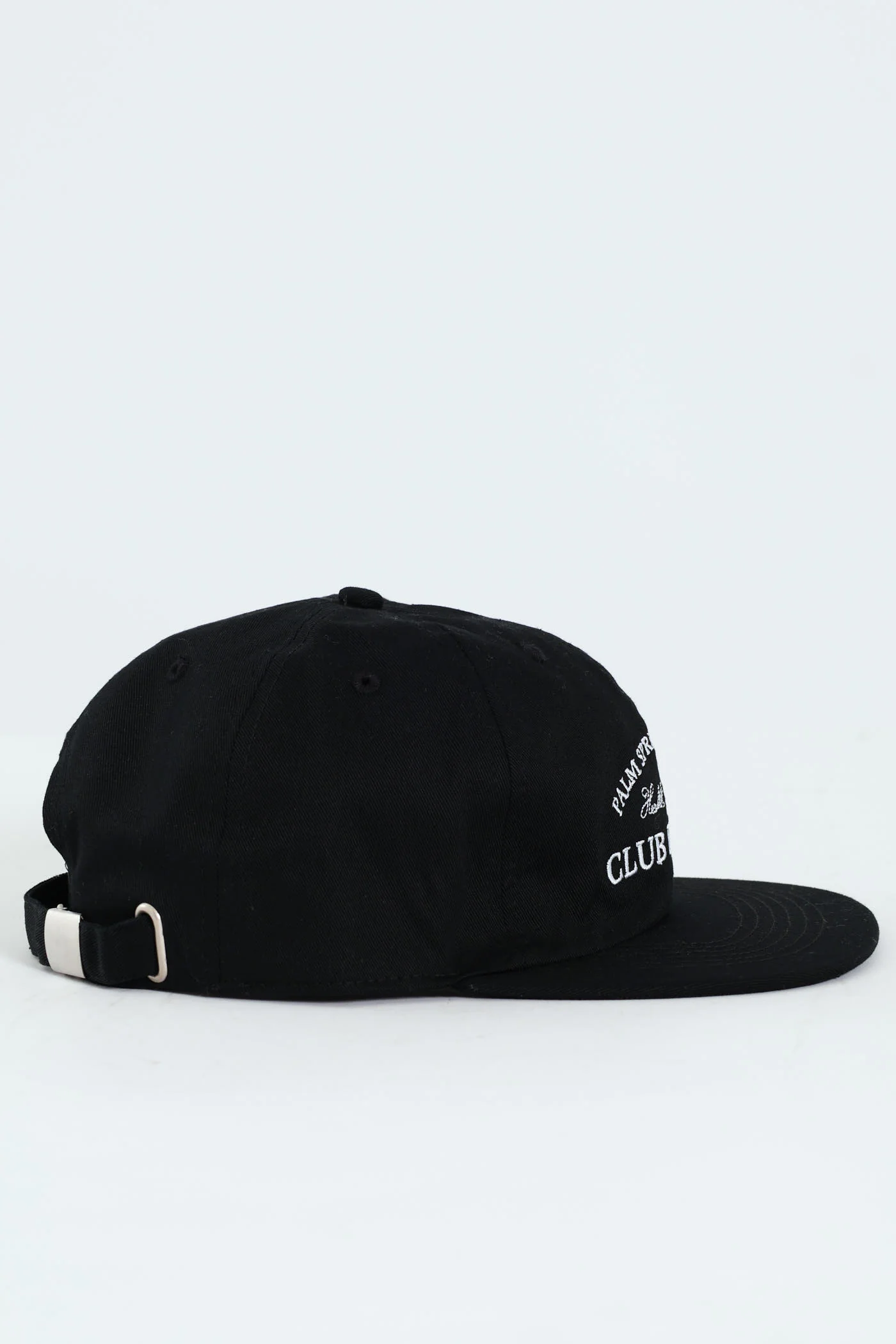 Embroided Curved Cap - Black - Image 4
