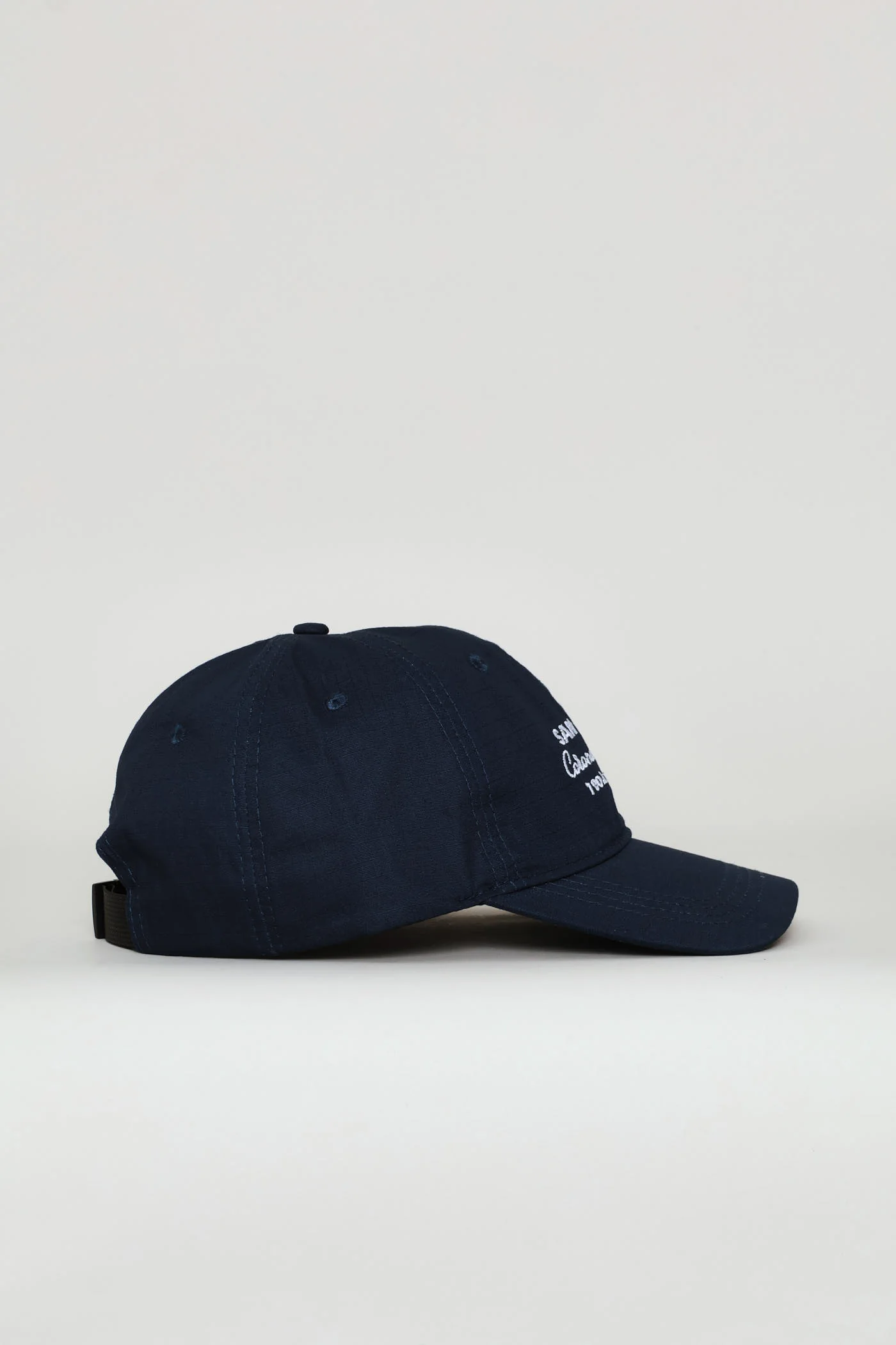 Embroidered Cap - Navy - Image 3