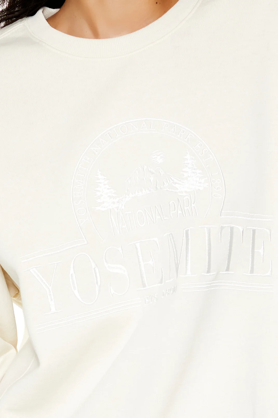 Embroidered Yosemite Pullover - Hazelnut - Image 2