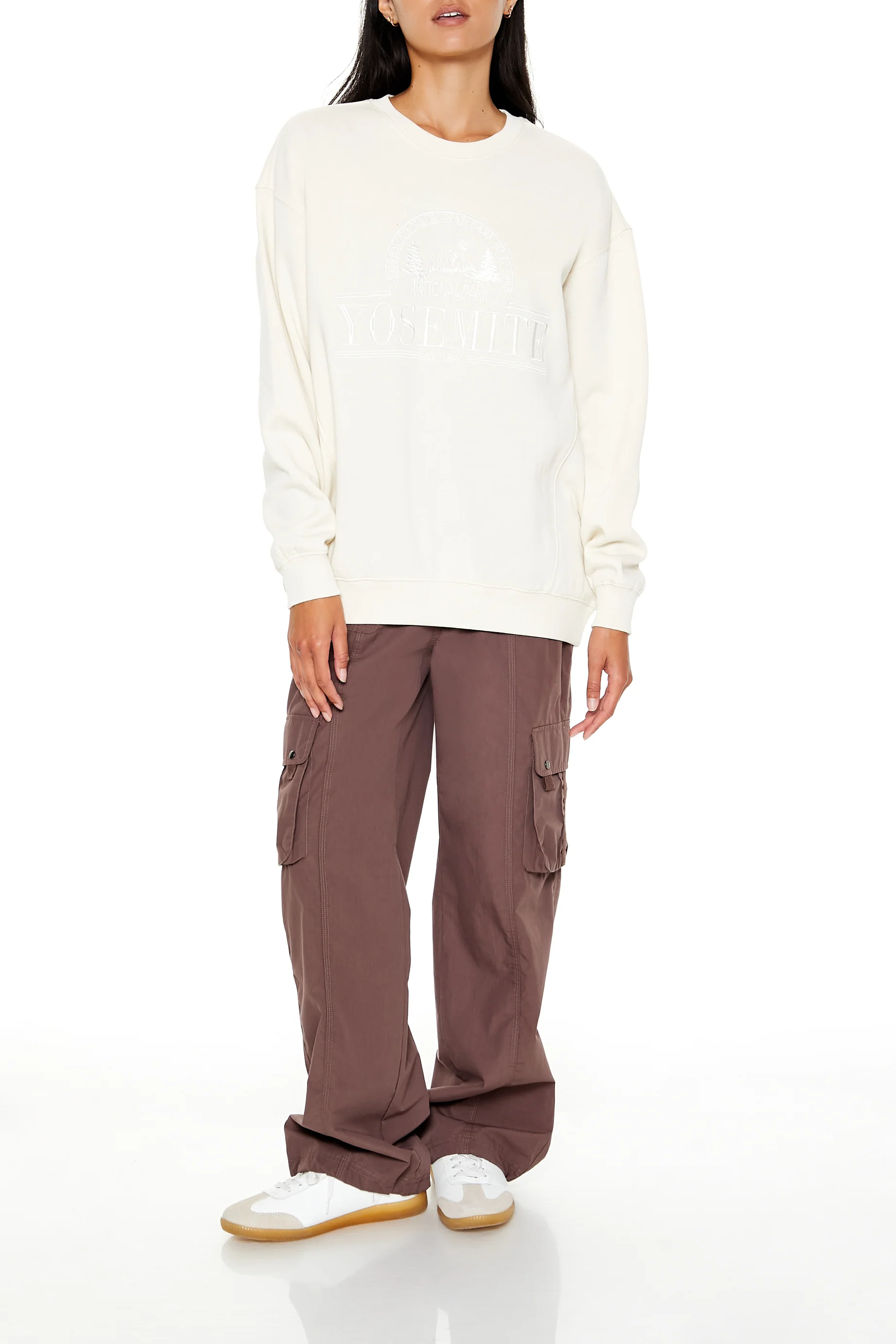 Embroidered Yosemite Pullover - Hazelnut - Image 5