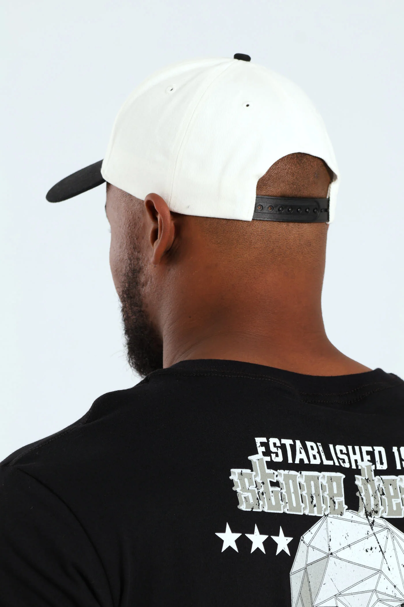Embroidery Cap - Cream - Image 2