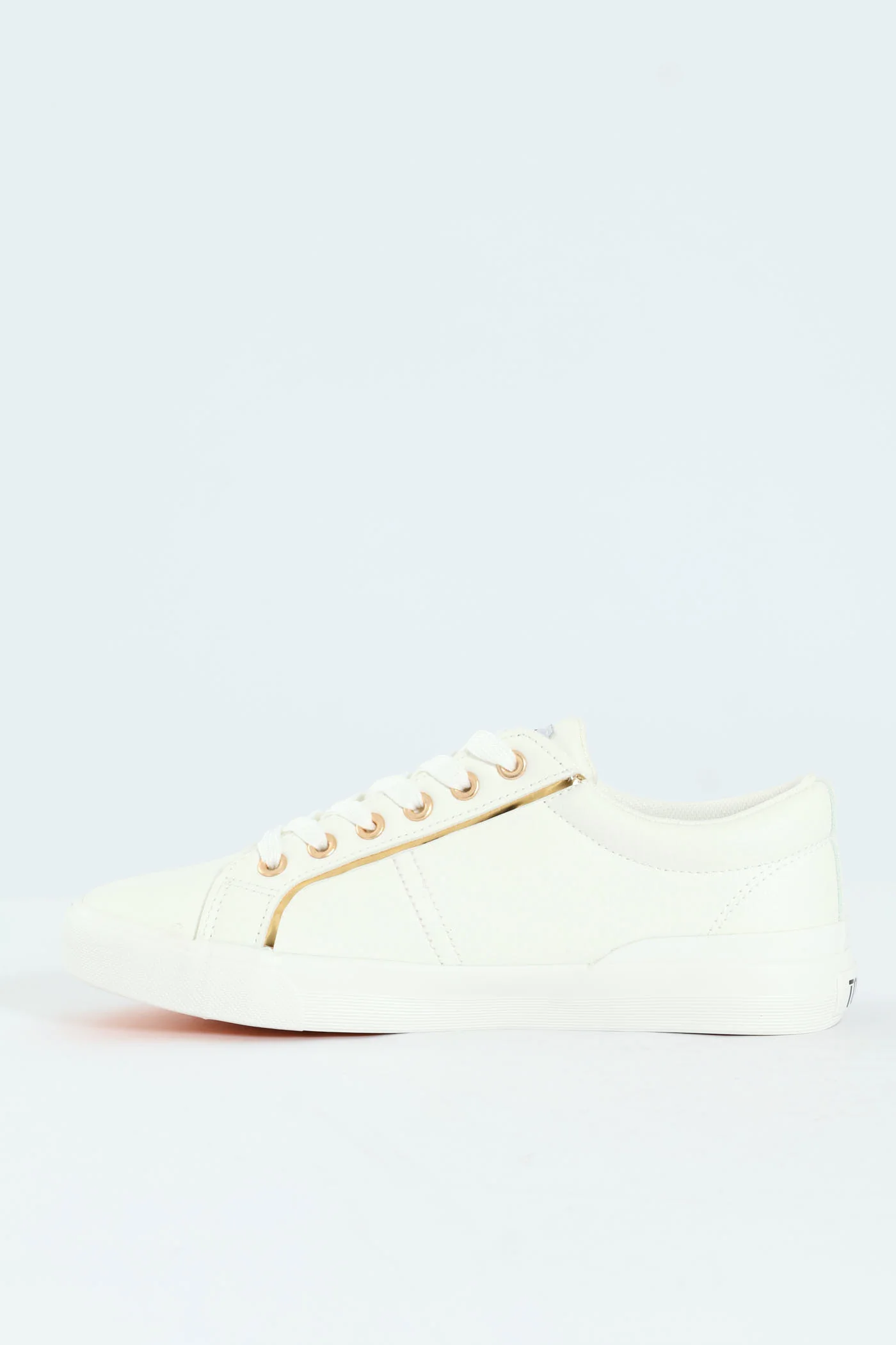 Emma Lace Up Sneaker - White - Image 4