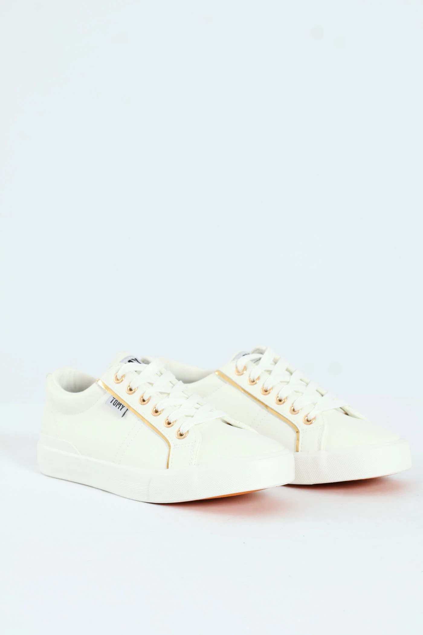 Emma Lace Up Sneaker - White - Image 6
