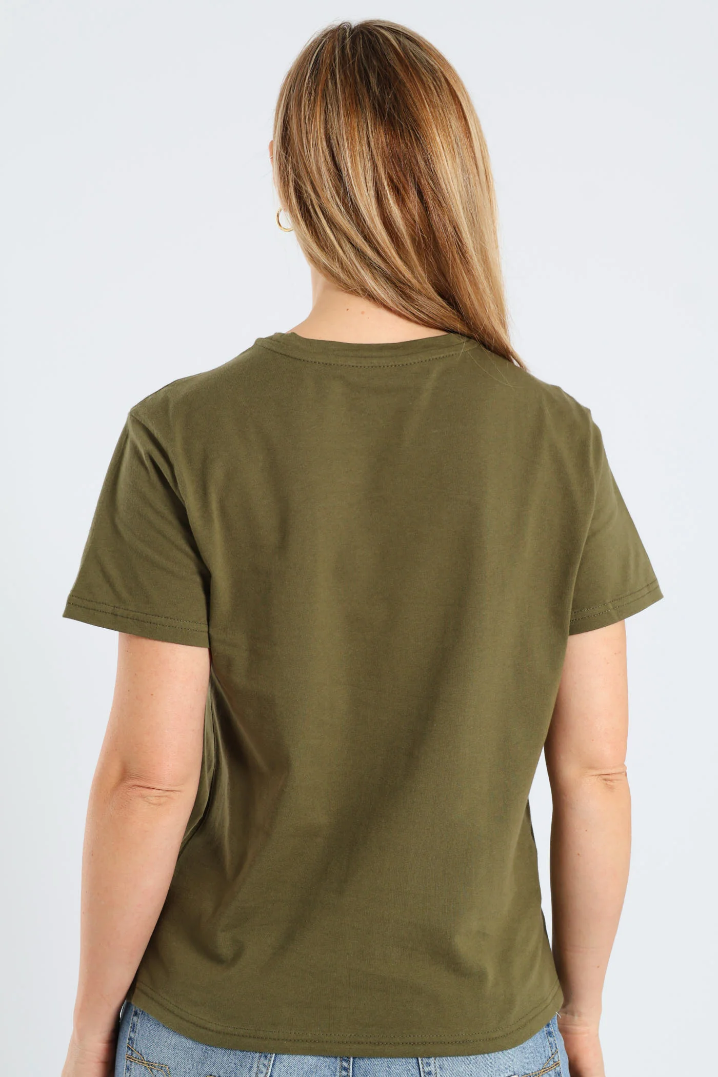 Enjoy Every Moment Foil Tee - Dark Fatigue - Image 4