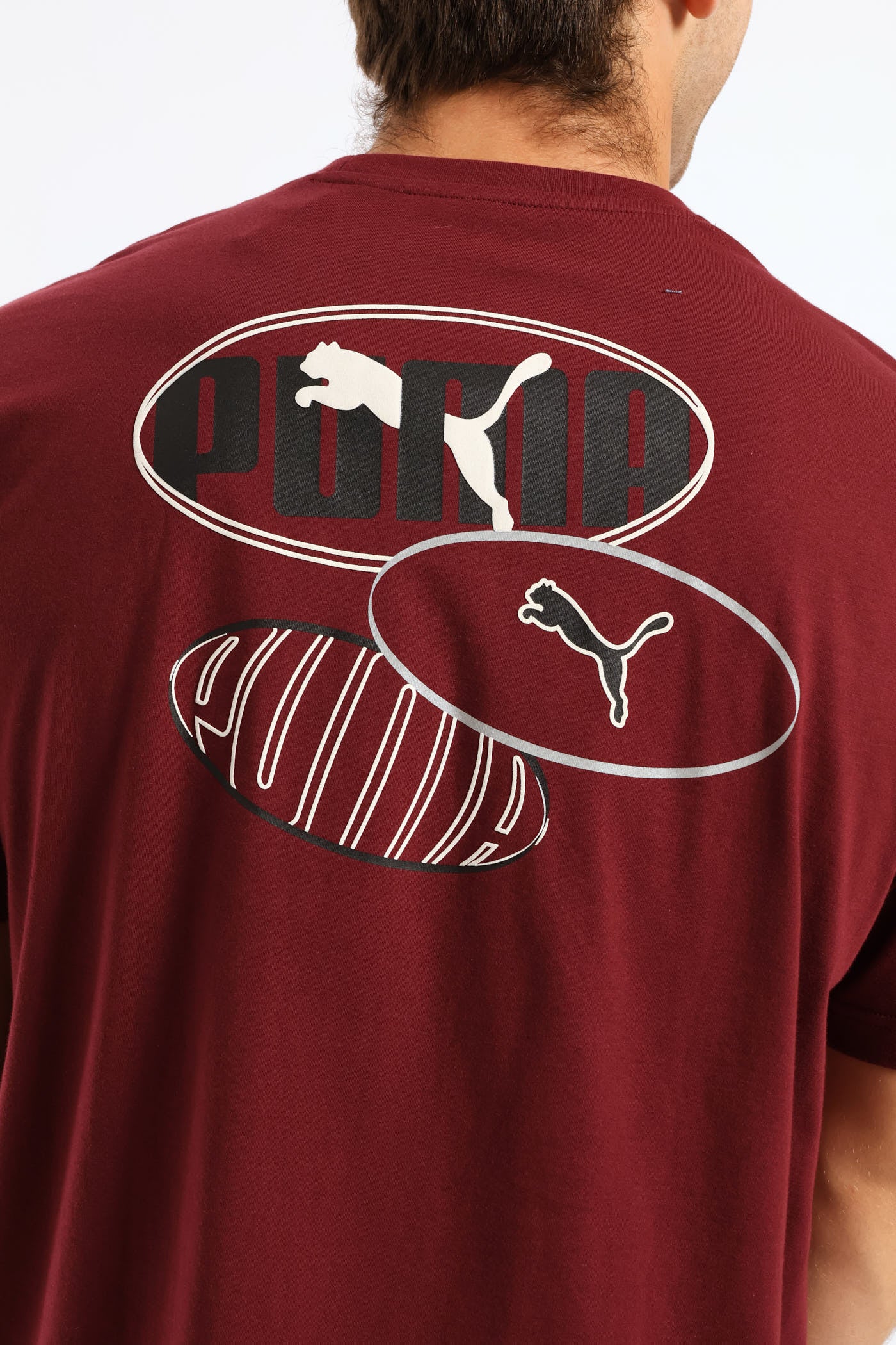 Esential Logo Lab Relaxed Execution Tee - Burgundy - Image 3