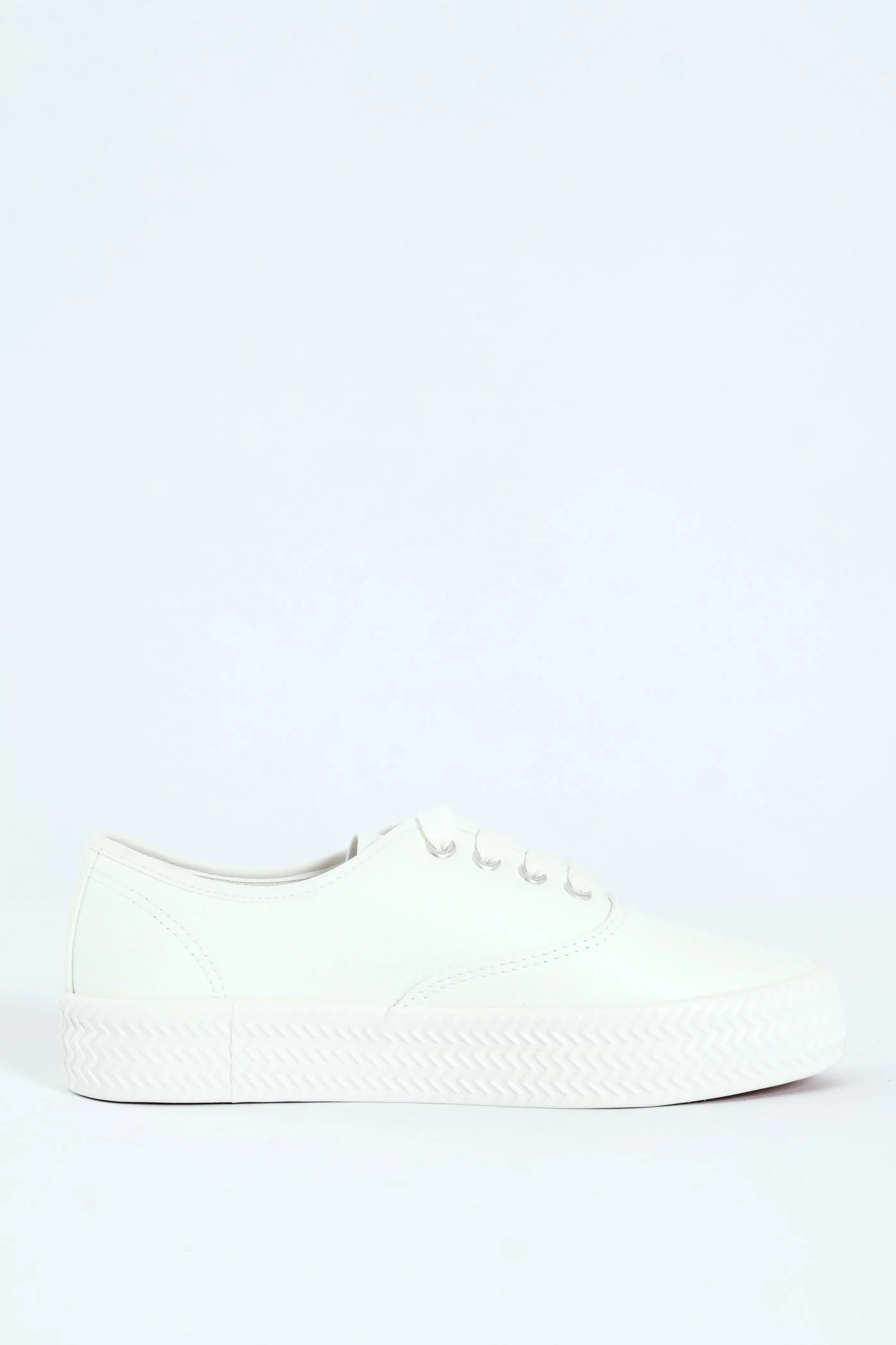 Esme Platform Sneaker - White - Image 3
