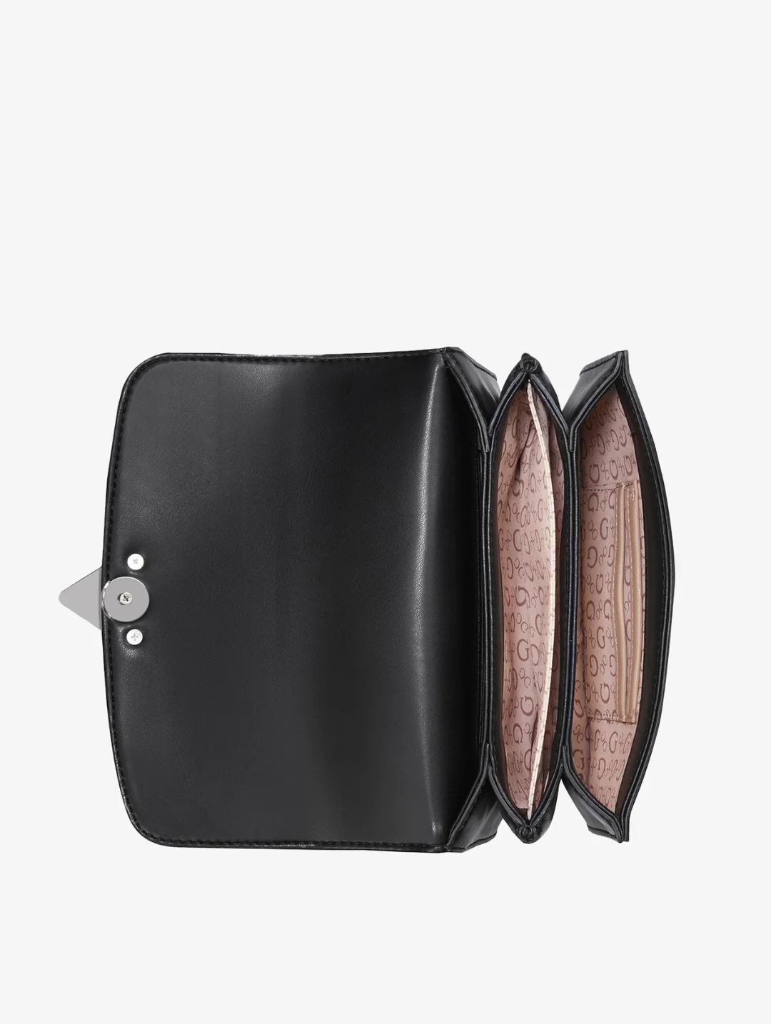Esmeray Flap Crossbody Bag - Black - Image 2