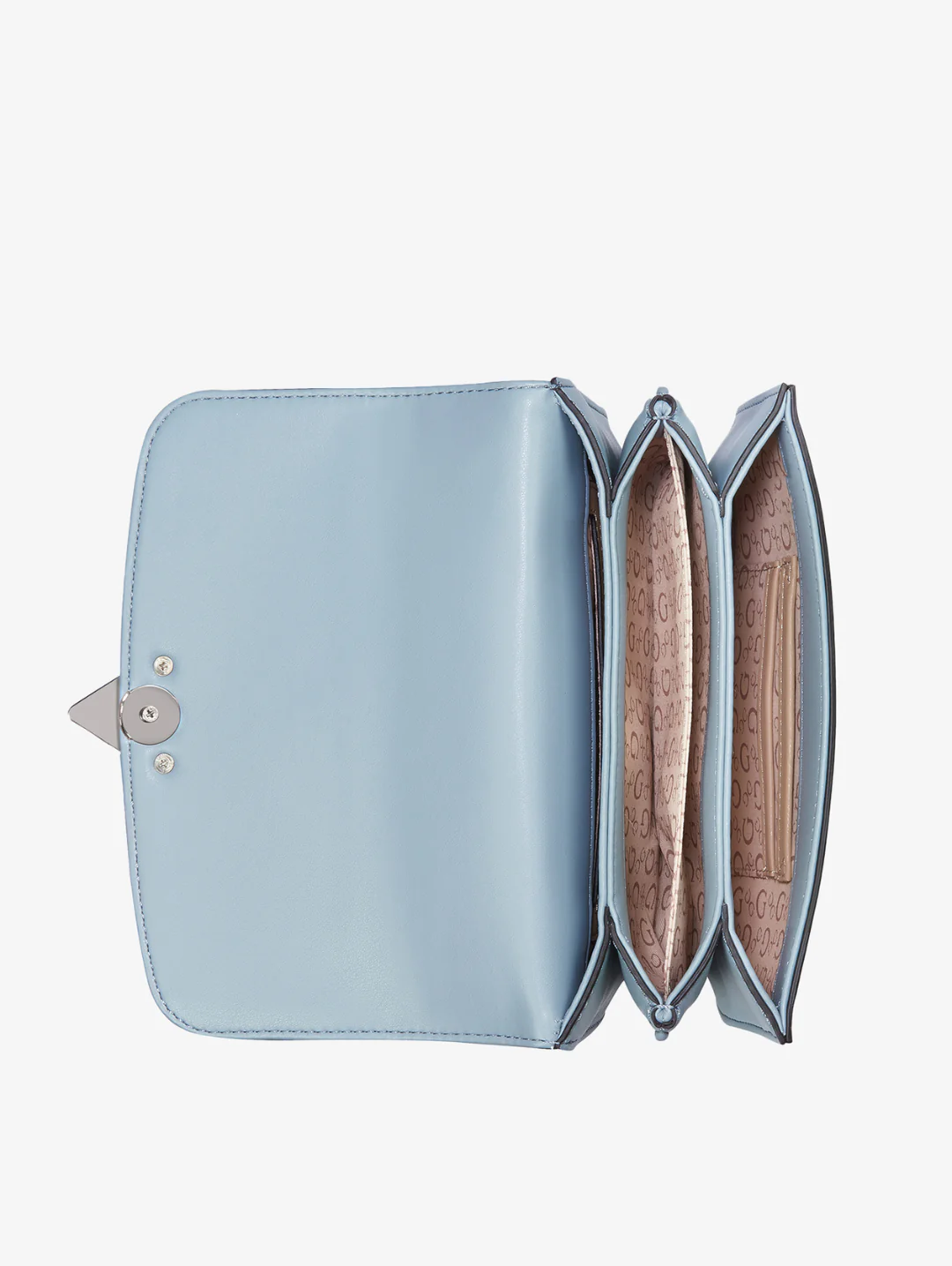 Esmeray Flap Crossbody Bag - Light Blue - Image 2
