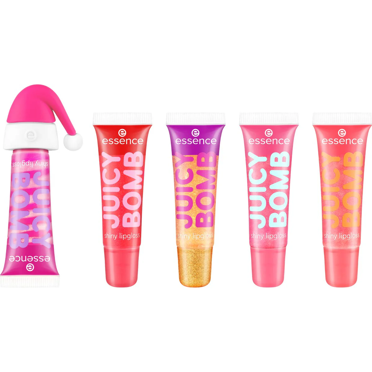 Juicy Bomb Xmas Edition Shiny Lipgloss Set - Image 2