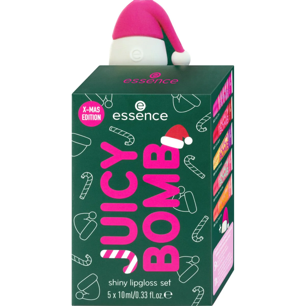 Juicy Bomb Xmas Edition Shiny Lipgloss Set - Image 3