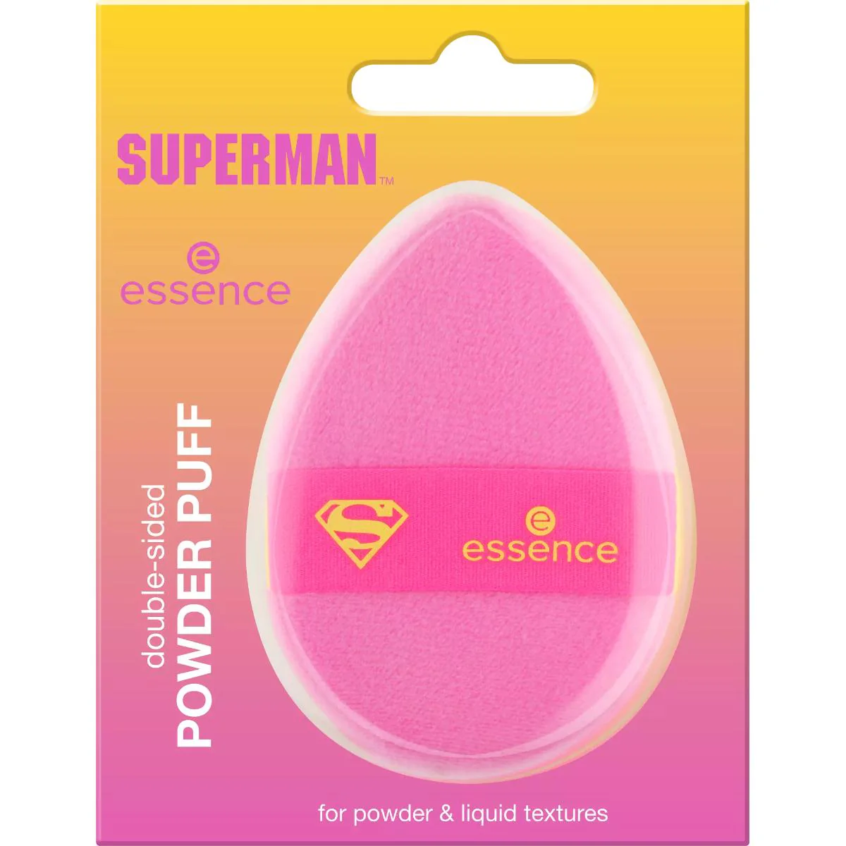 Superman Double Sided Powder Puff - Image 2