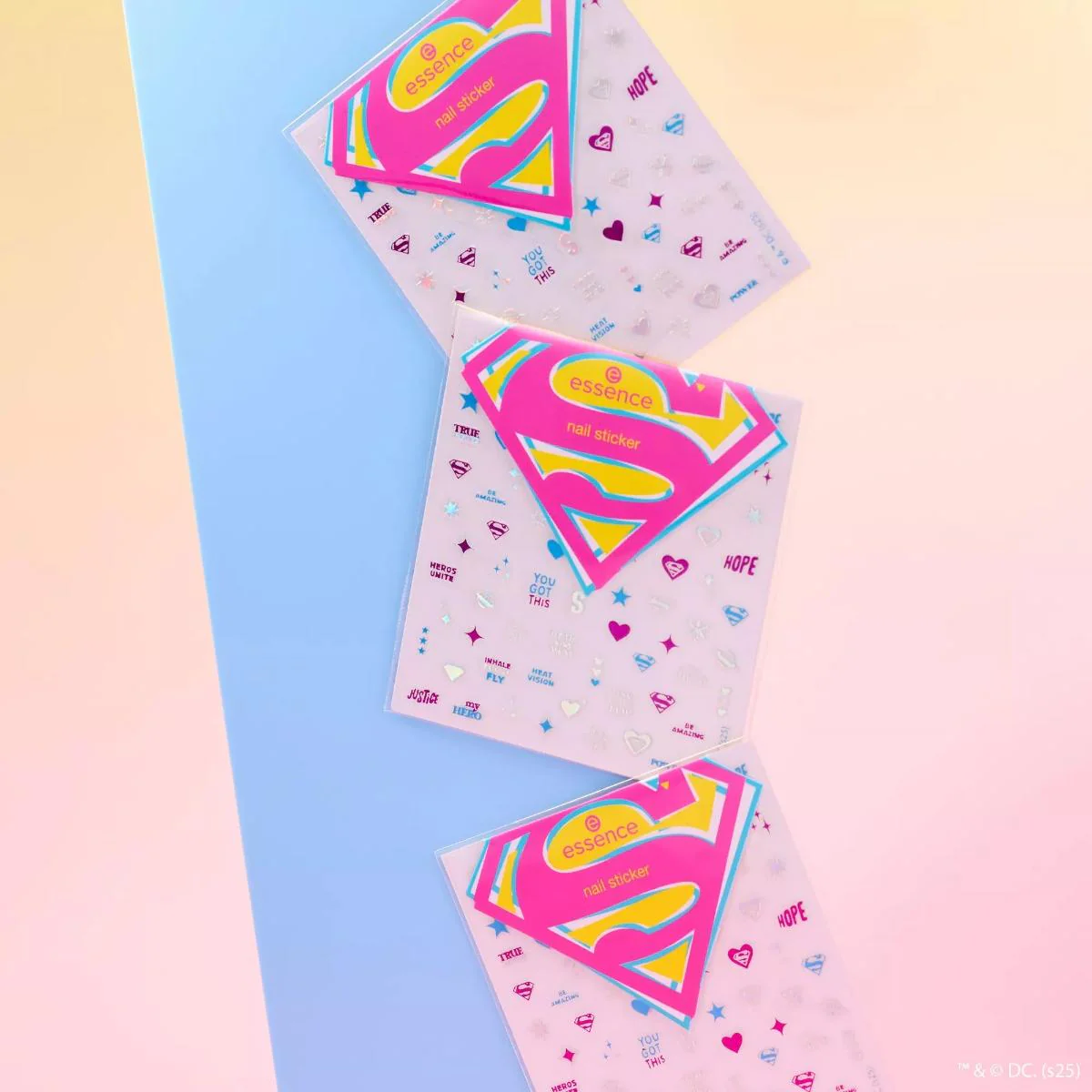 Superman Nail Sticker - Image 4