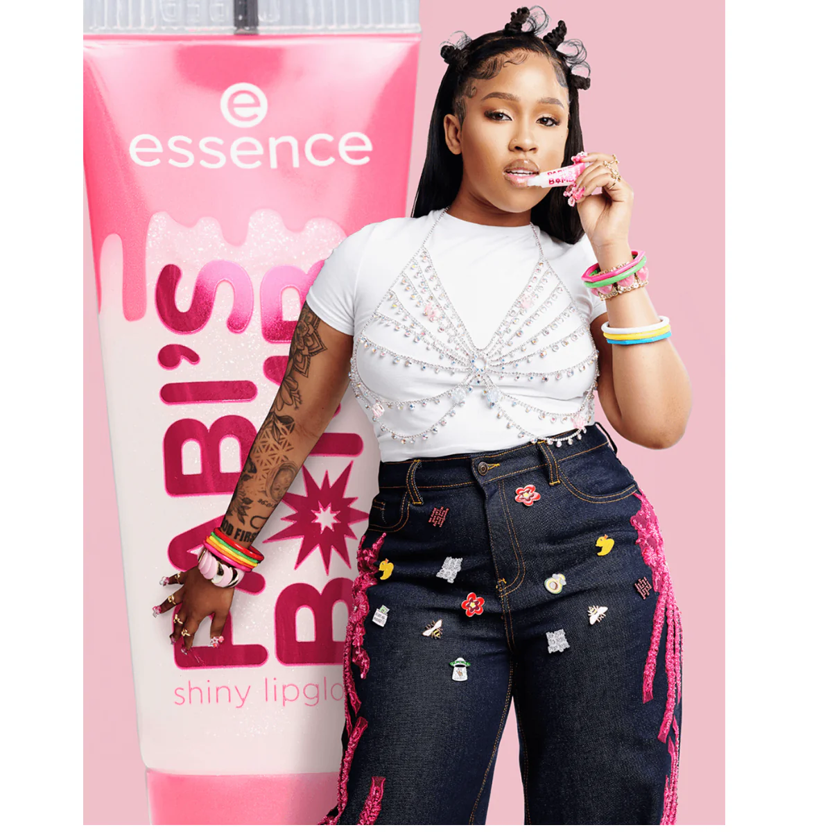 Pabi's Bomb Shiny Lipgloss Cooper Mallow - Image 4