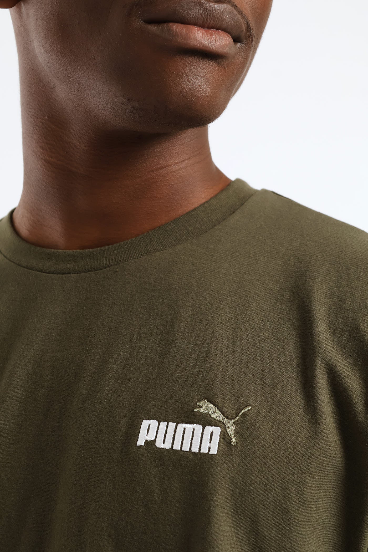 Essential 2 Color Small No. 1 Logo Tee - Fatigue - Image 2