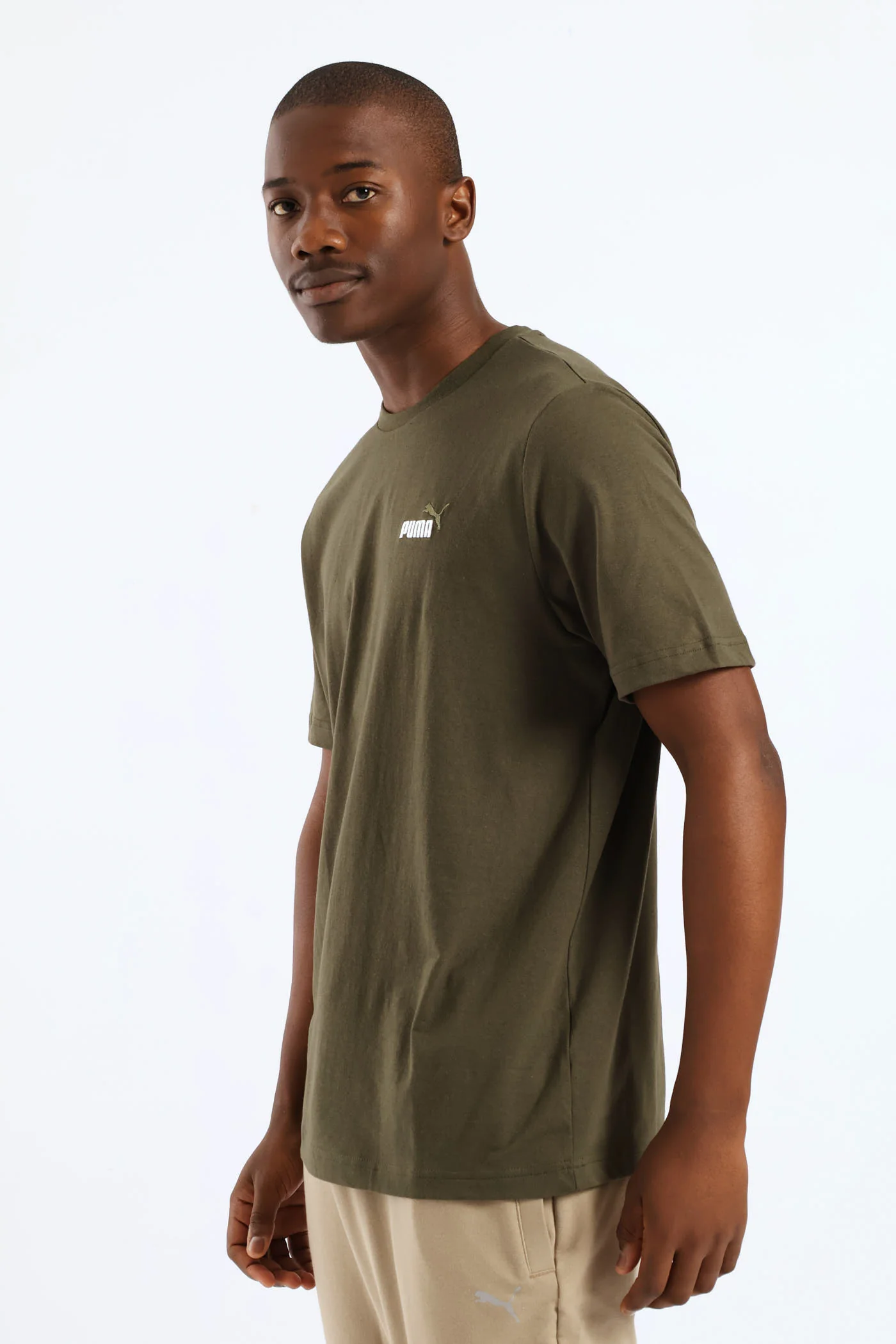 Essential 2 Color Small No. 1 Logo Tee - Fatigue - Image 3