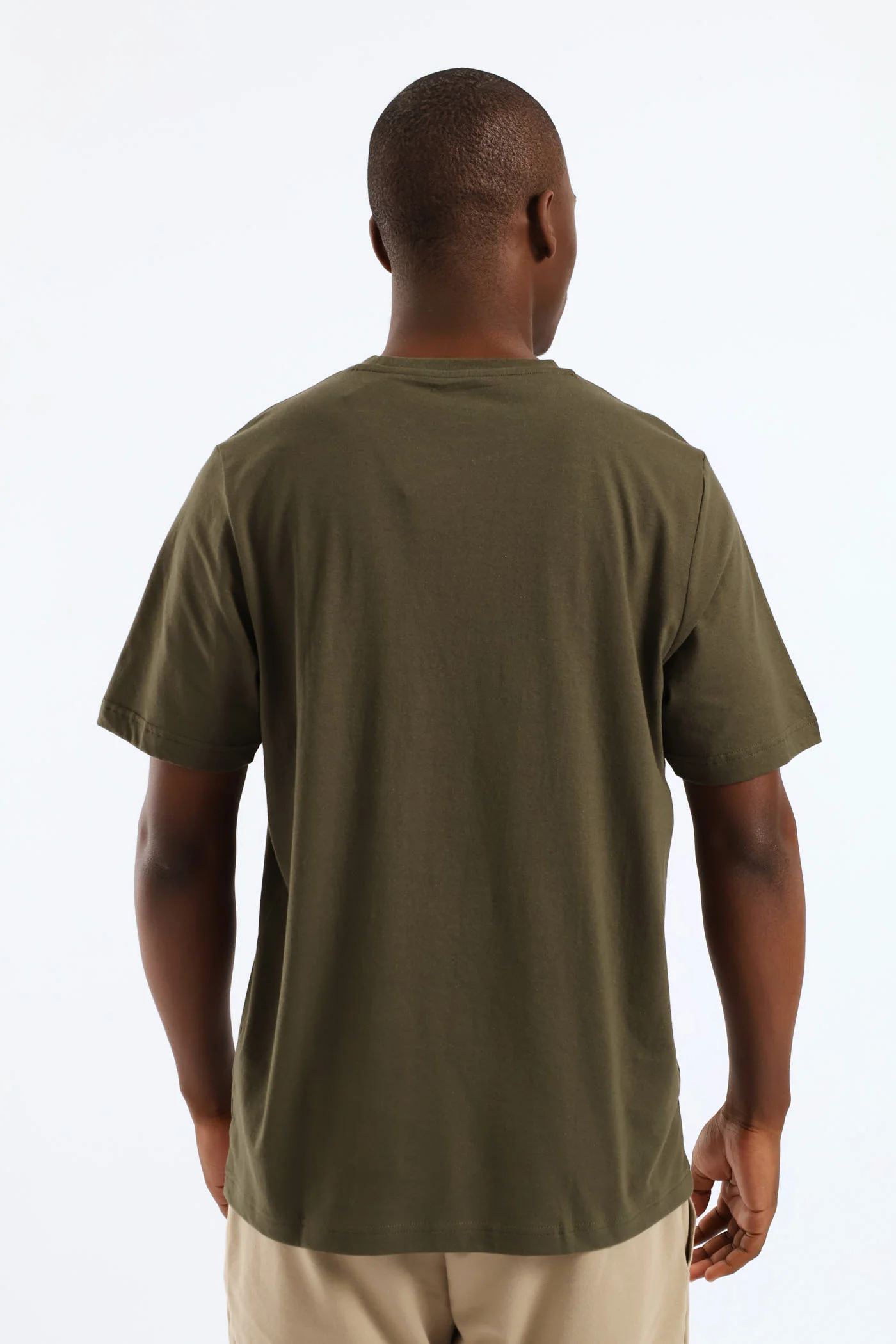 Essential 2 Color Small No. 1 Logo Tee - Fatigue - Image 4