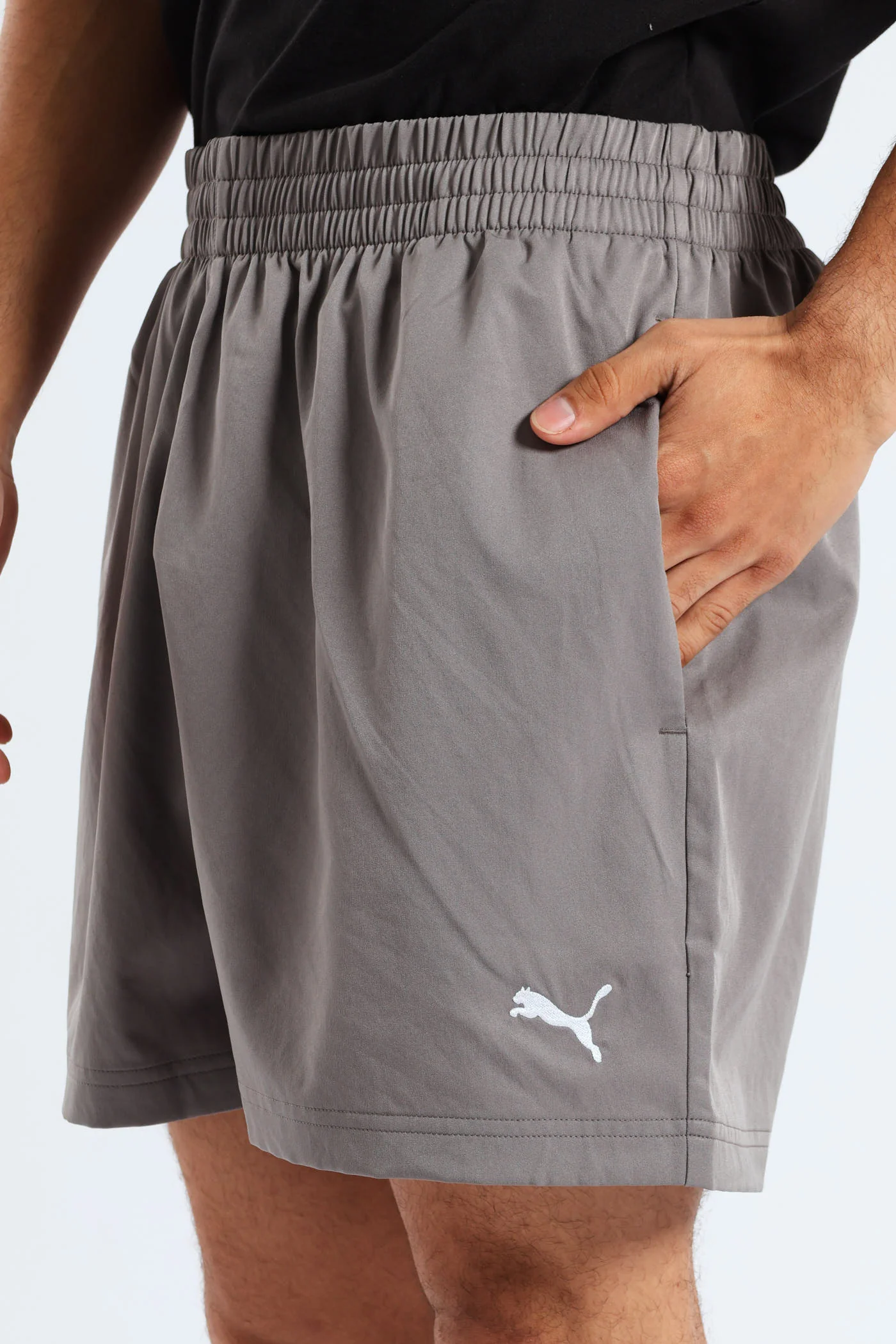 Essential 5" Woven Shorts - Grey - Image 2