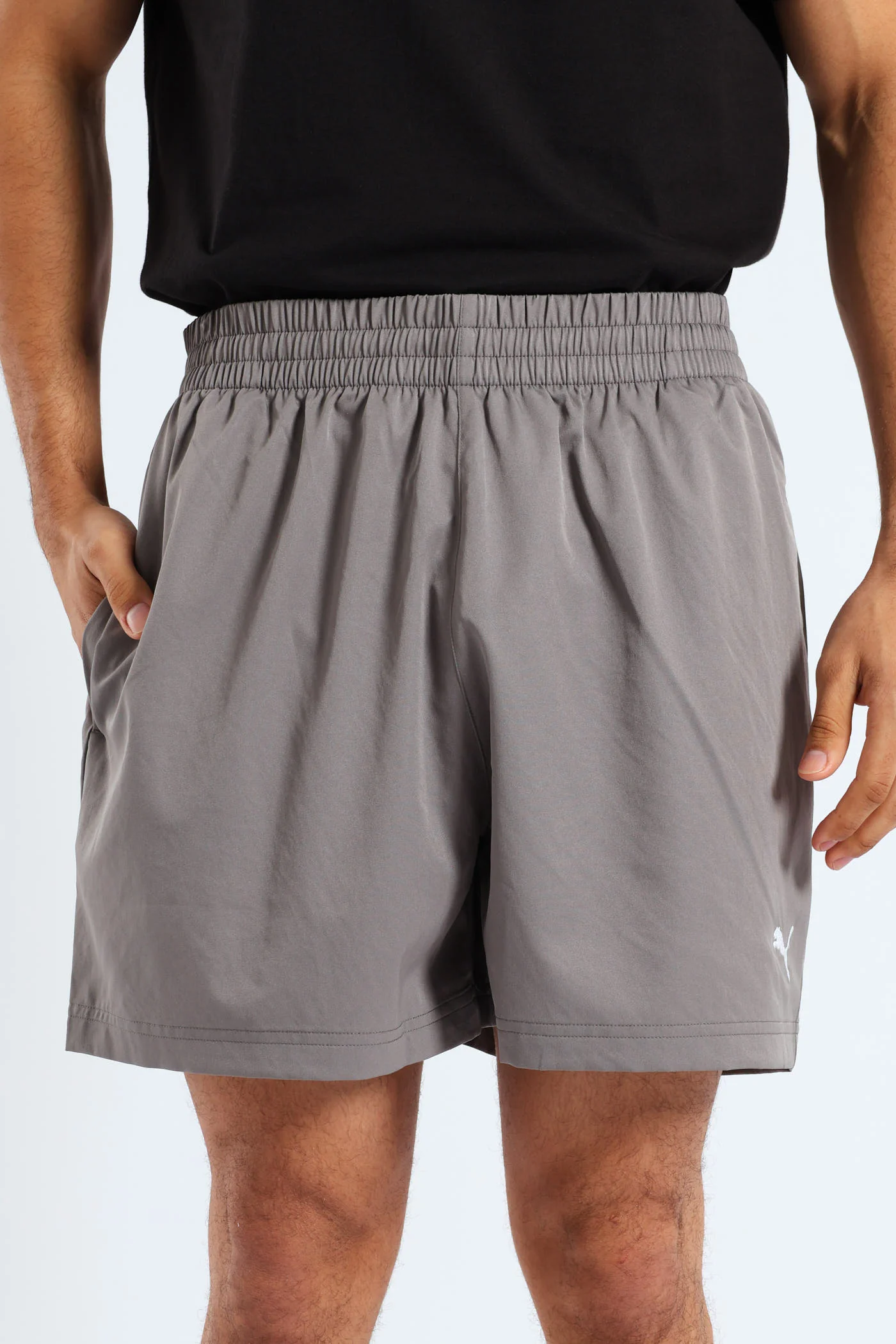 Essential 5" Woven Shorts - Grey - Image 3
