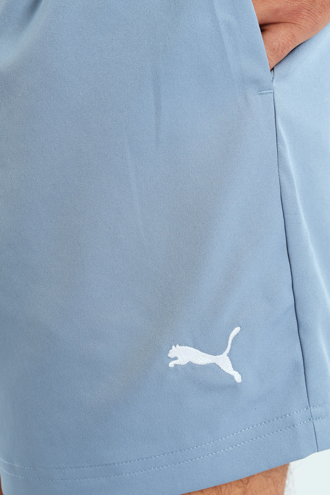 Essential 5" Woven Shorts - Smokey Blue - Image 3
