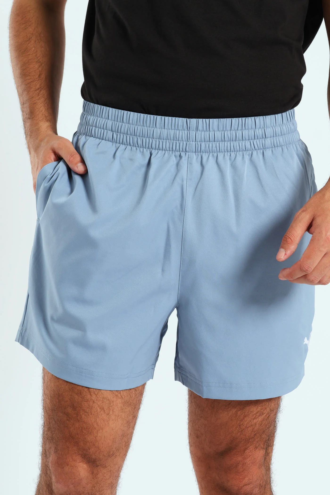 Essential 5" Woven Shorts - Smokey Blue - Image 4