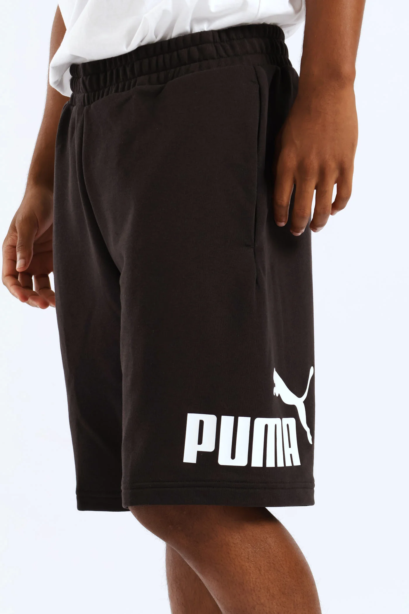 Essential Big No. 1 Logo 10" Shorts - Black - Image 3
